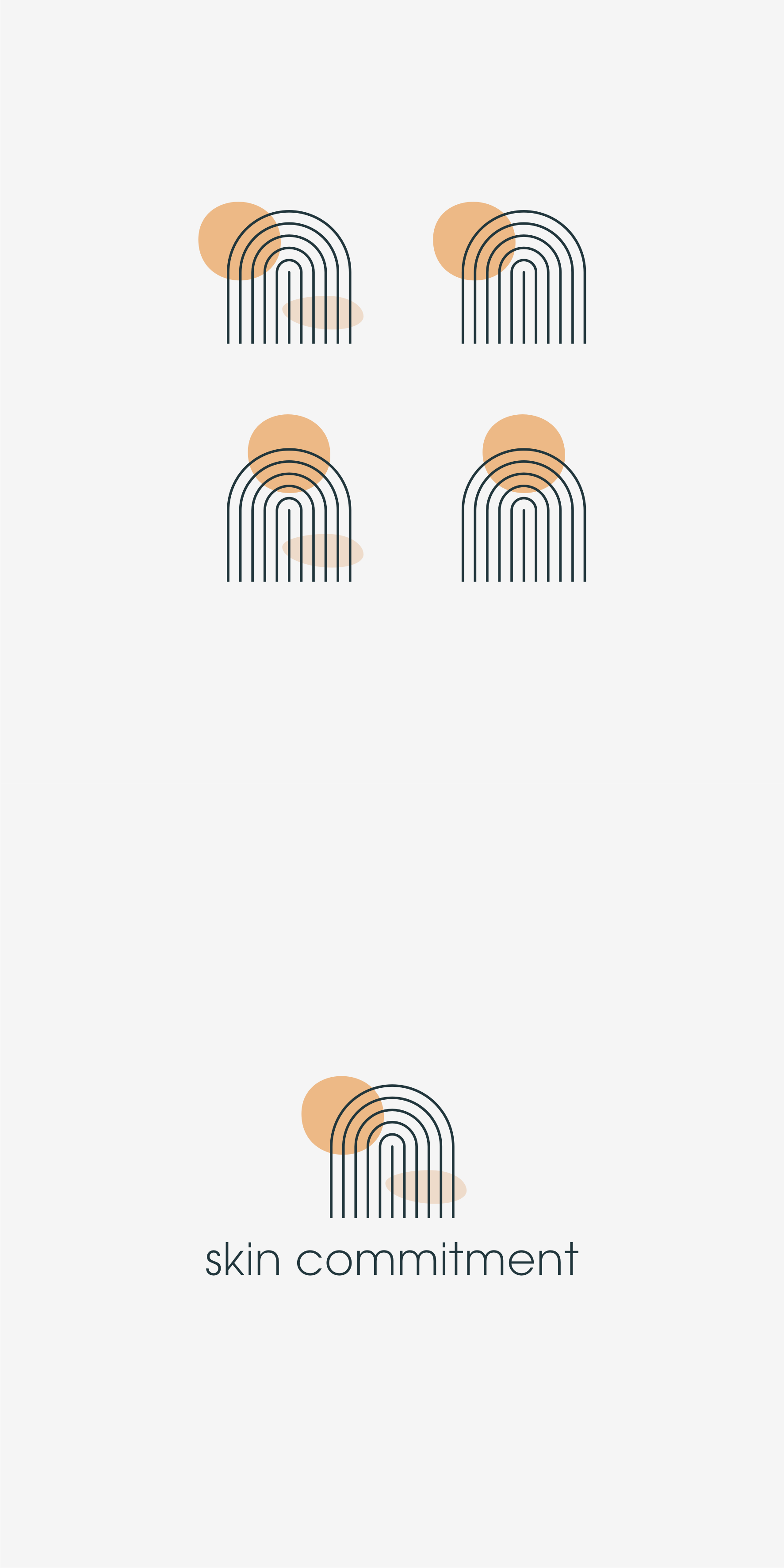 Logo Design by Tropical Squash 2023 for skin commitment | Design #31757828