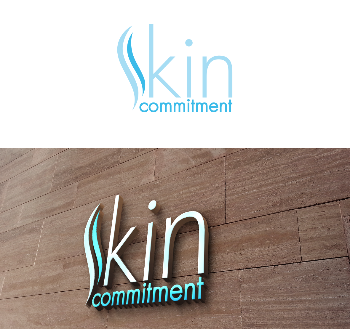 Logo Design by trufya for skin commitment | Design #31516643