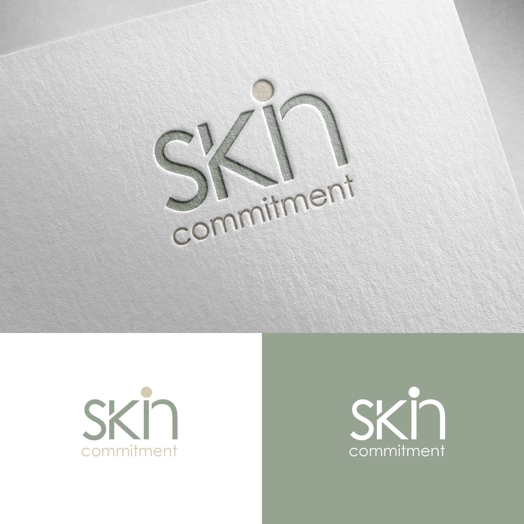 Logo Design by alzac for skin commitment | Design #31788964