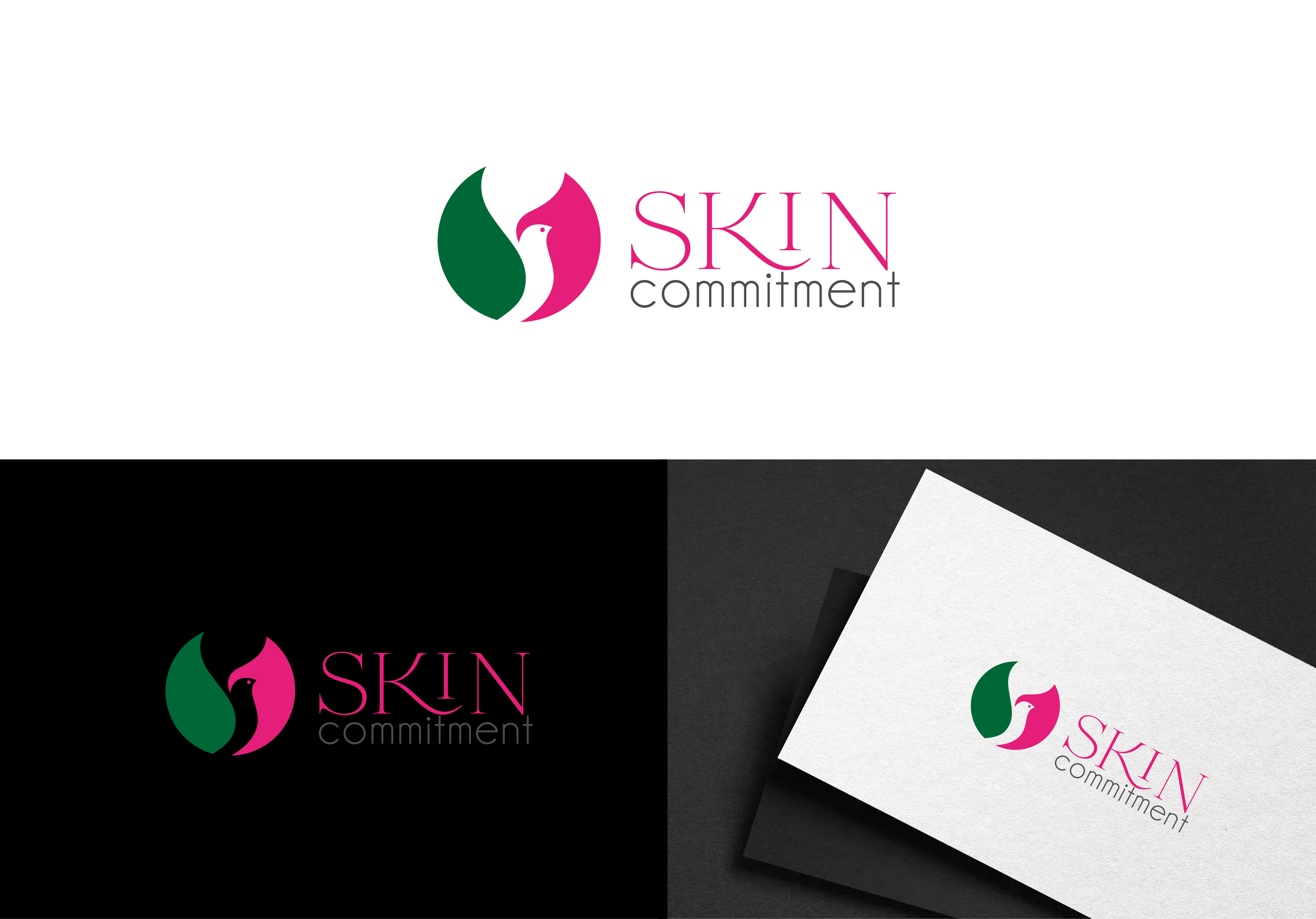Logo Design by got2believe for skin commitment | Design #31519829