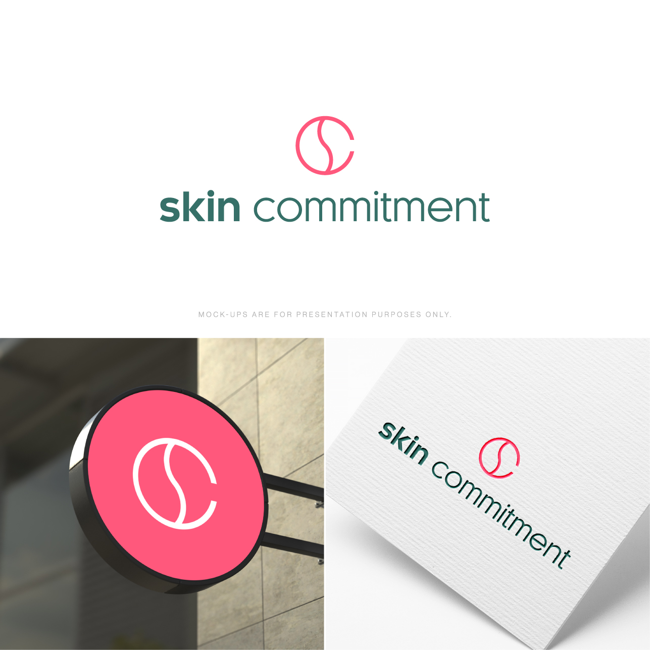 Logo Design by The Lion Studios for skin commitment | Design #31518032