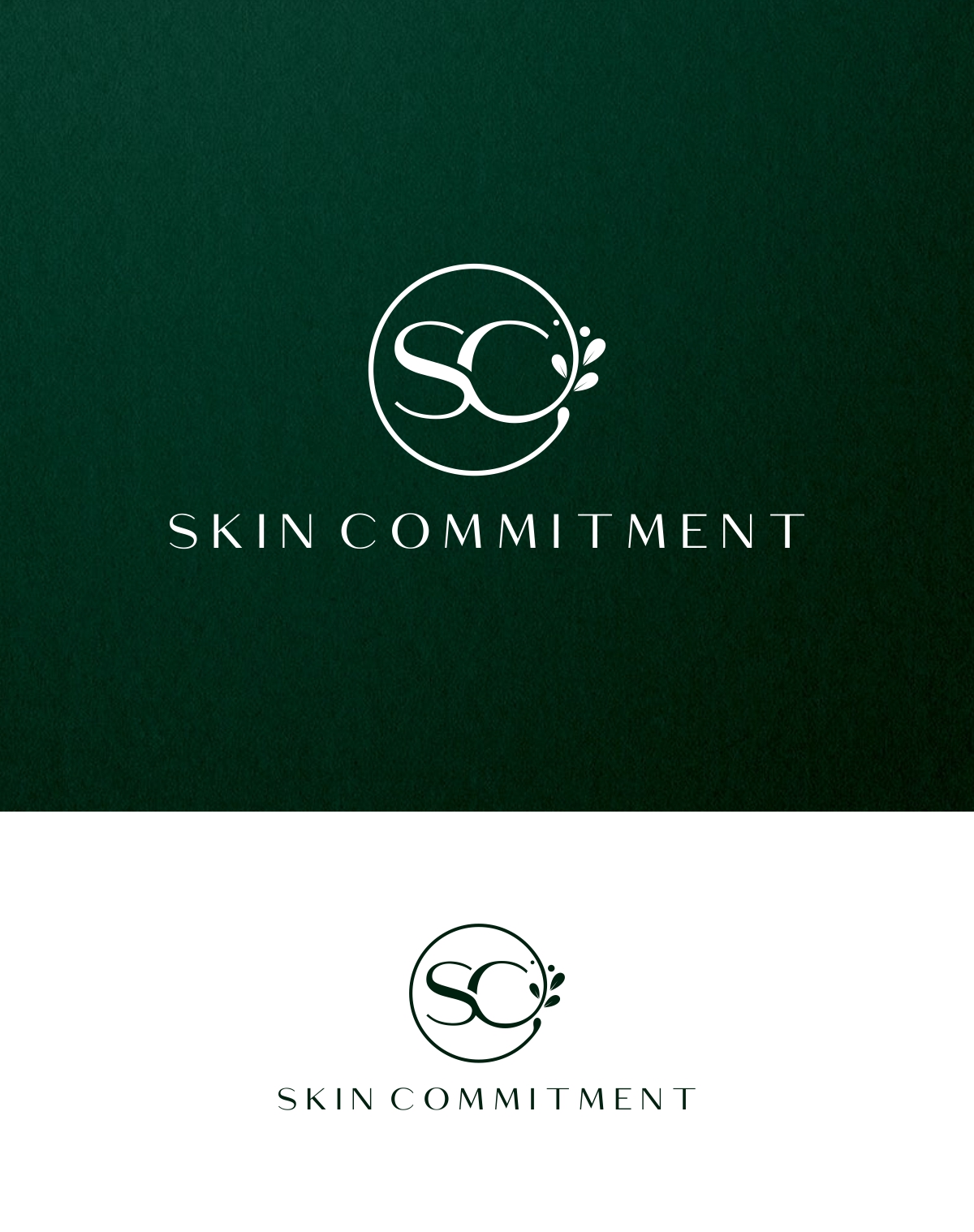 Logo Design by Yaasmin for skin commitment | Design #31518358