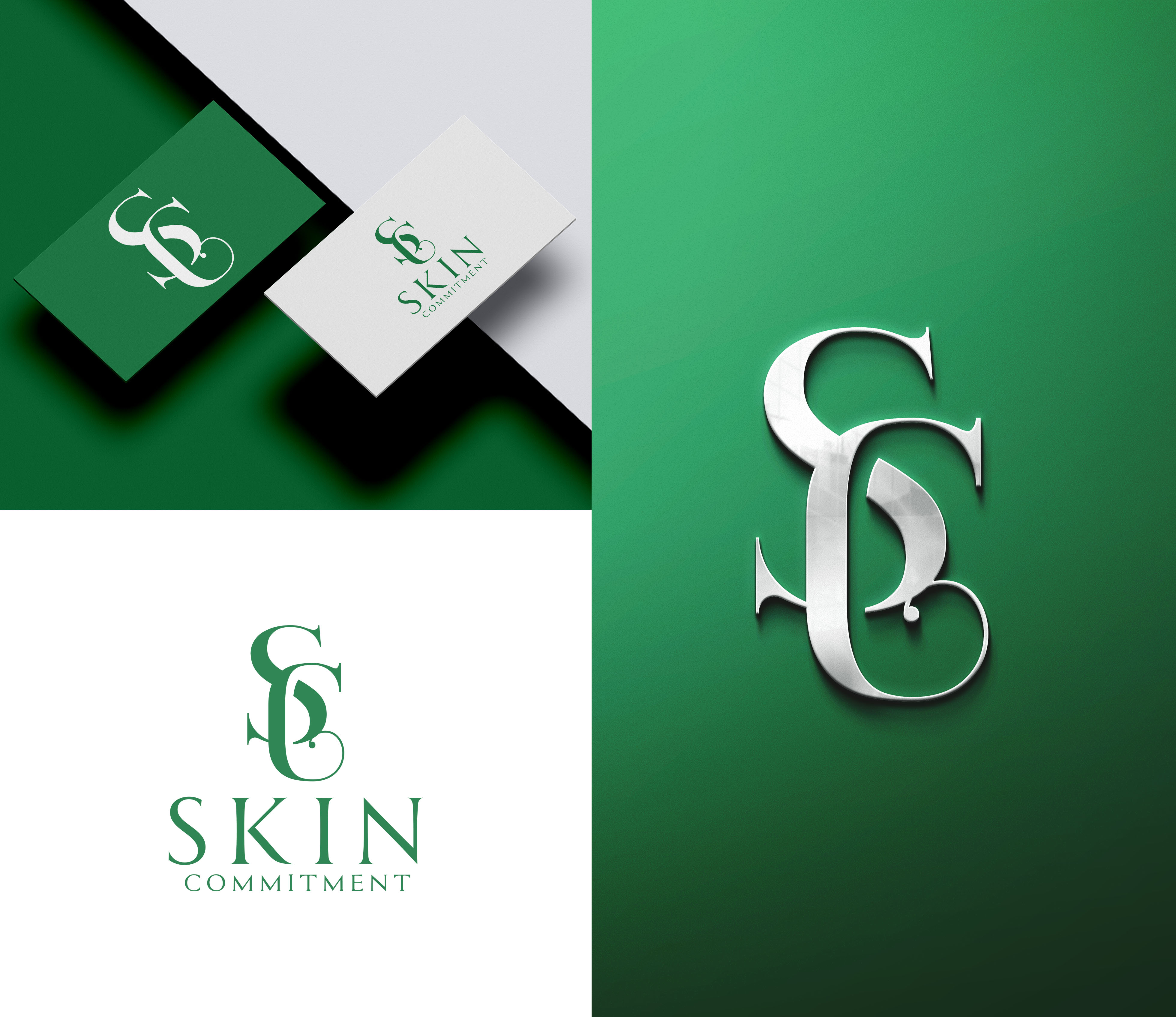 Logo Design by aexoagency for skin commitment | Design #31513543