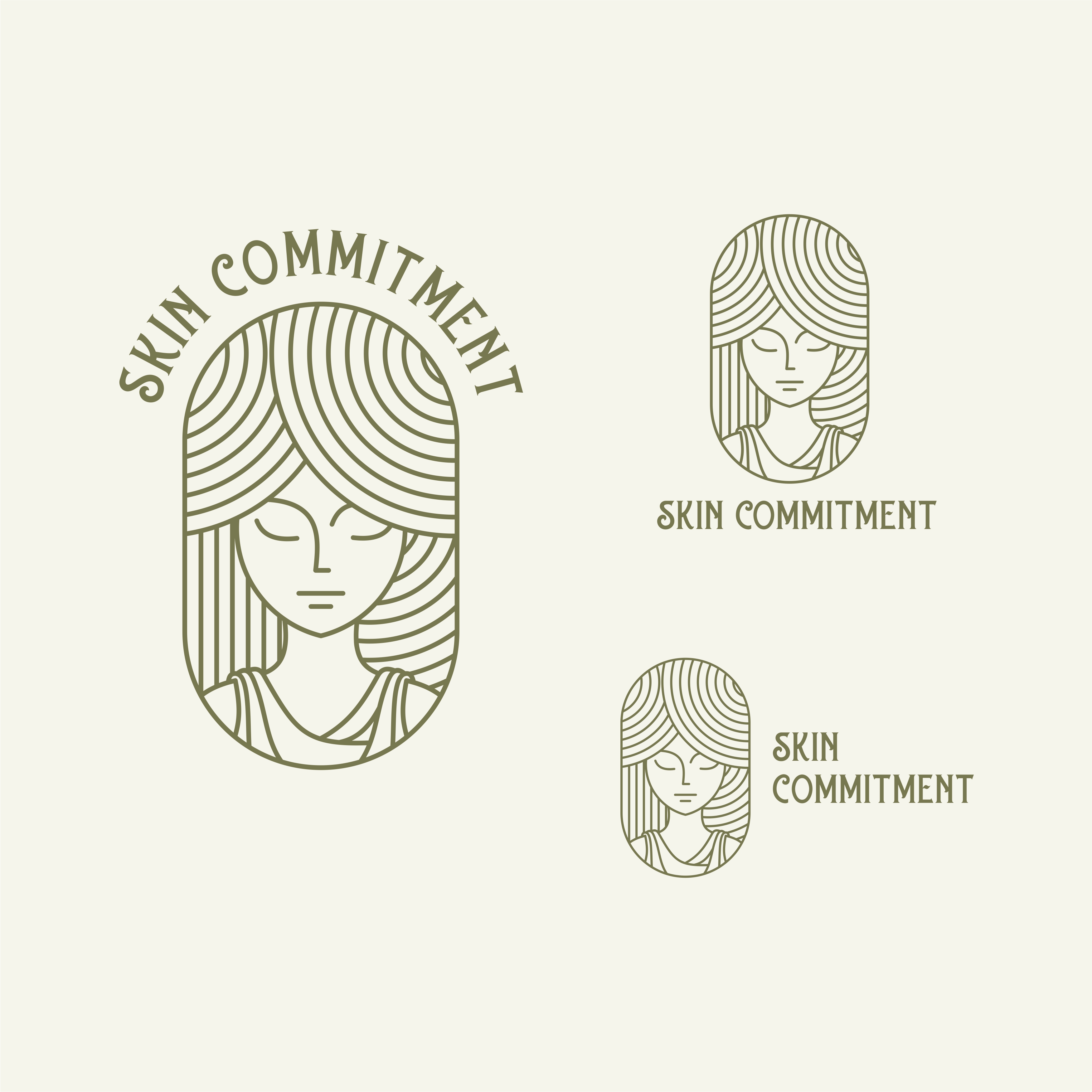 Logo Design by Chandra AS for skin commitment | Design #31762552