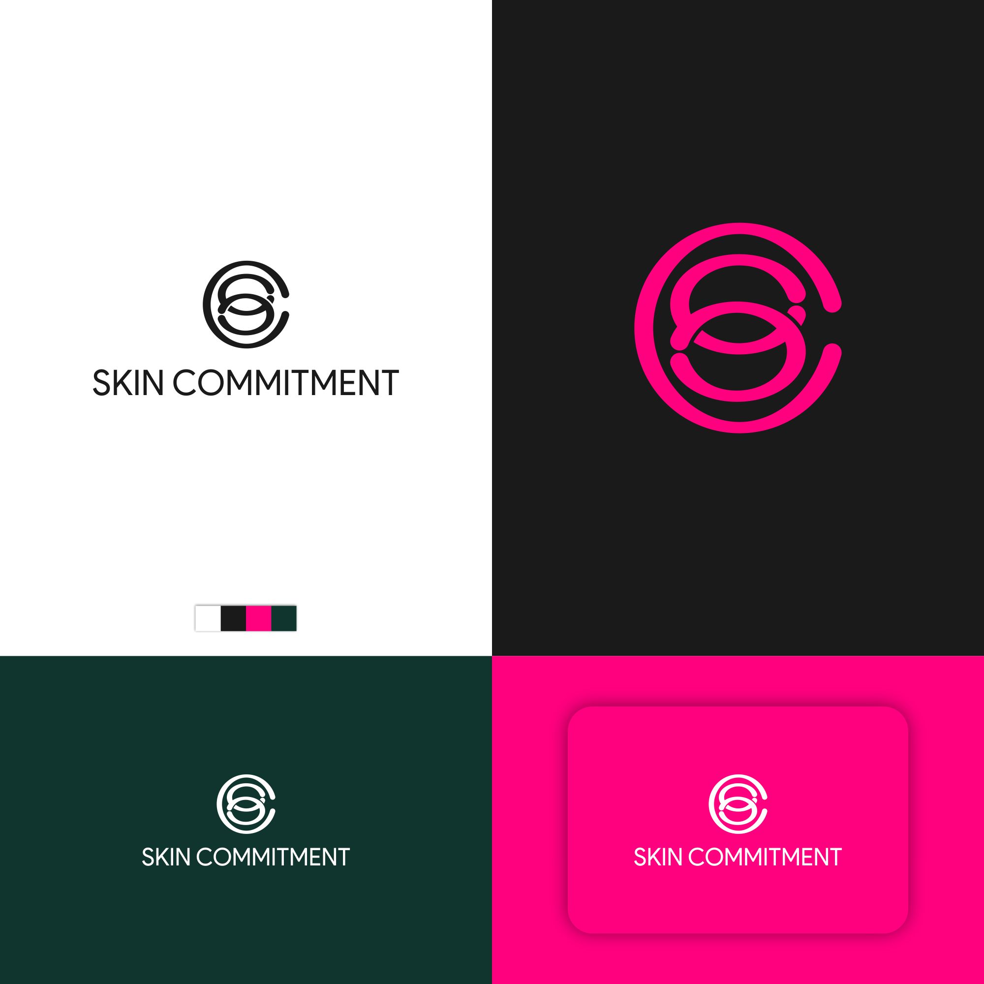 Logo Design by ark 2 for skin commitment | Design #31515396