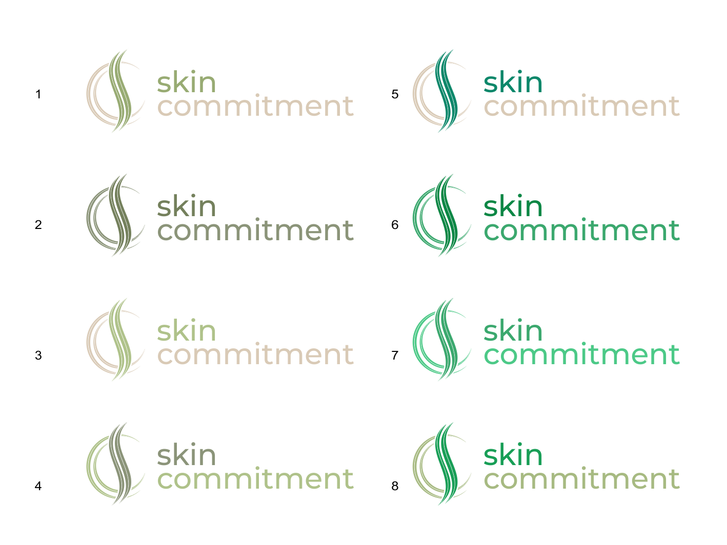 Logo Design by BNdesigner for skin commitment | Design #31754407