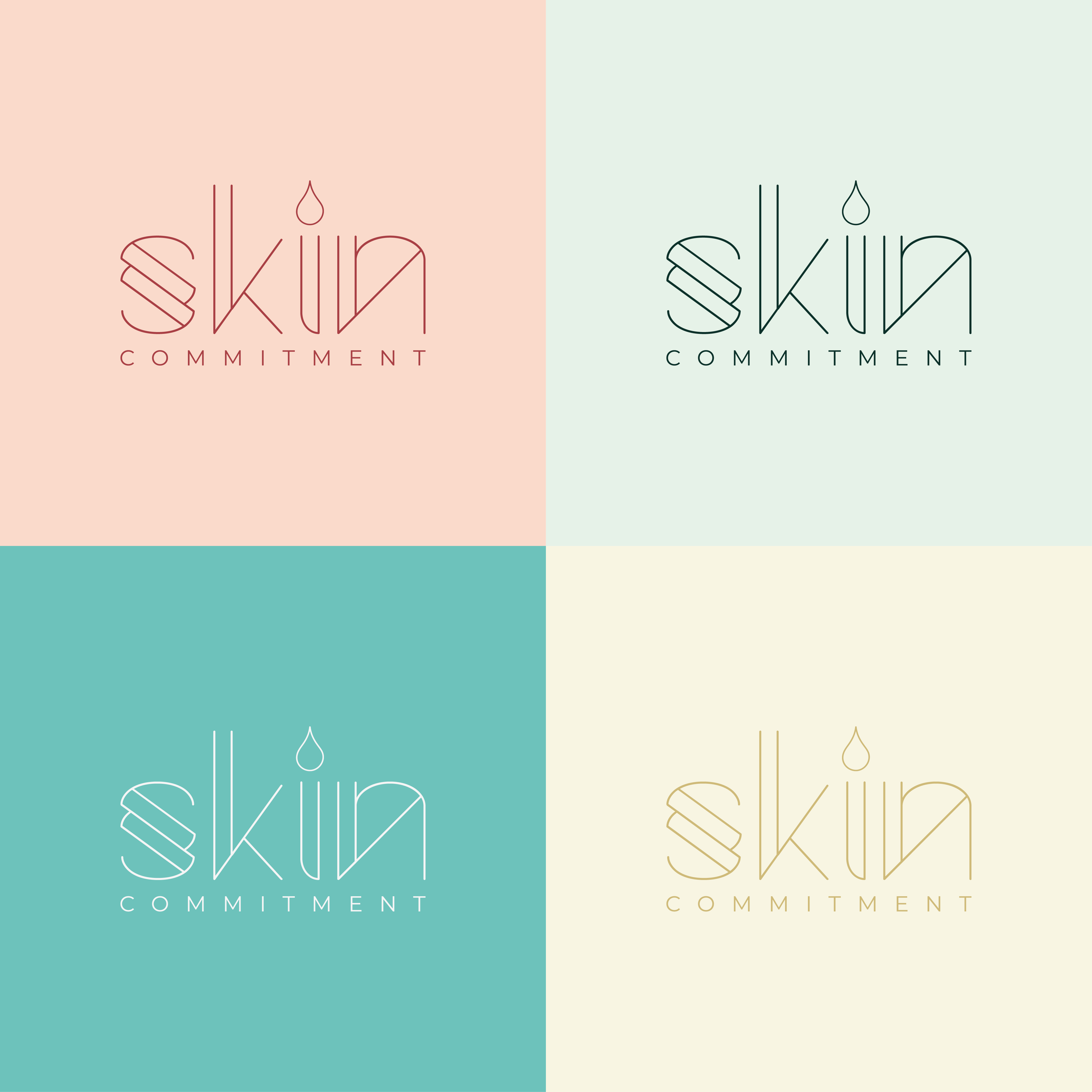 Logo Design by designprotox for skin commitment | Design #31789753