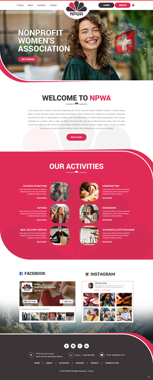 Wordpress Design by pb for this project | Design: #31520015