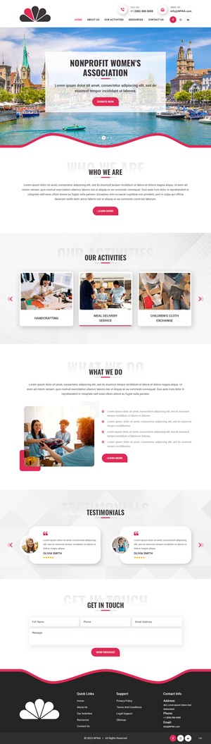 Wordpress Design by pb for this project | Design: #31520016