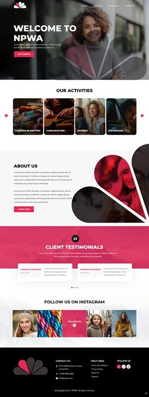 Wordpress Design by pb for this project | Design: #31520017