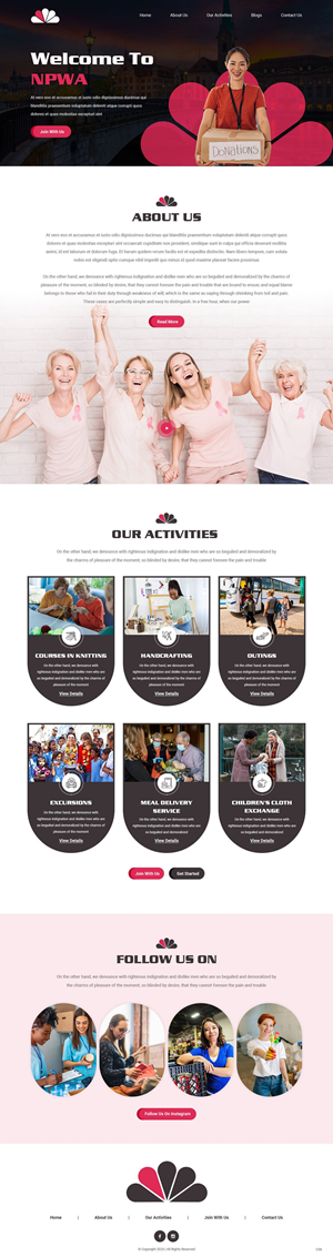 Wordpress Design by pb for this project | Design: #31520031