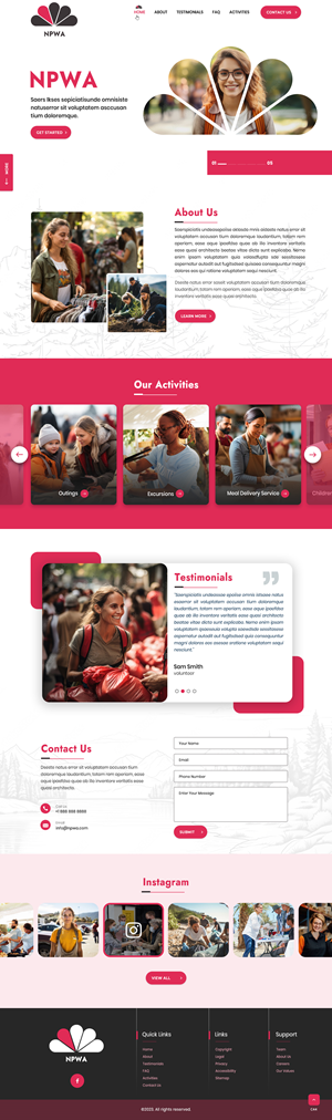 Wordpress Design by pb for this project | Design: #31525513