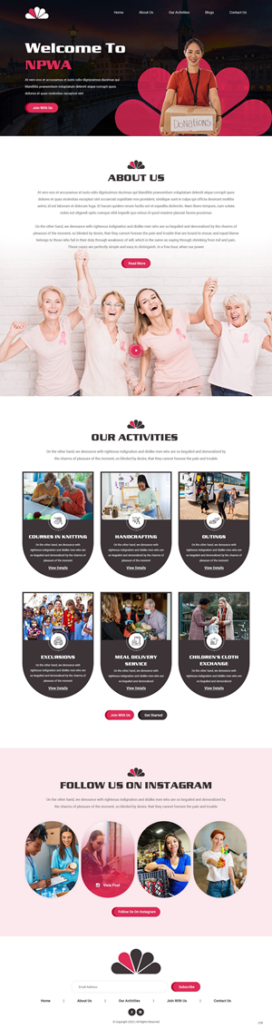 Wordpress Design by pb for this project | Design: #31525520