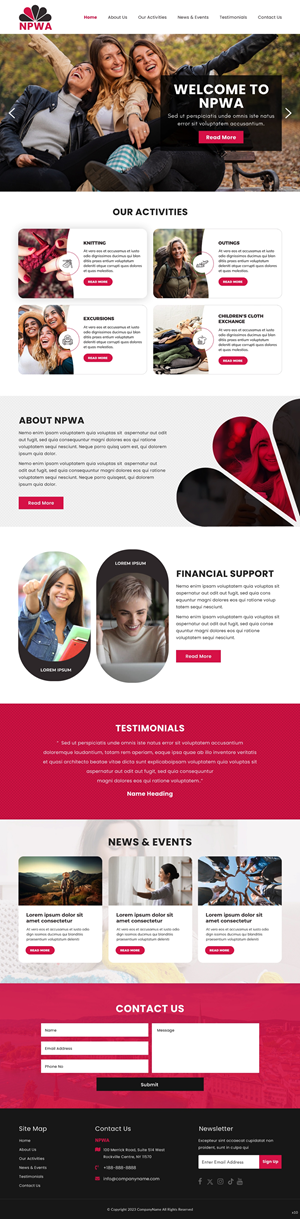 Wordpress Design by pb for this project | Design: #31541810