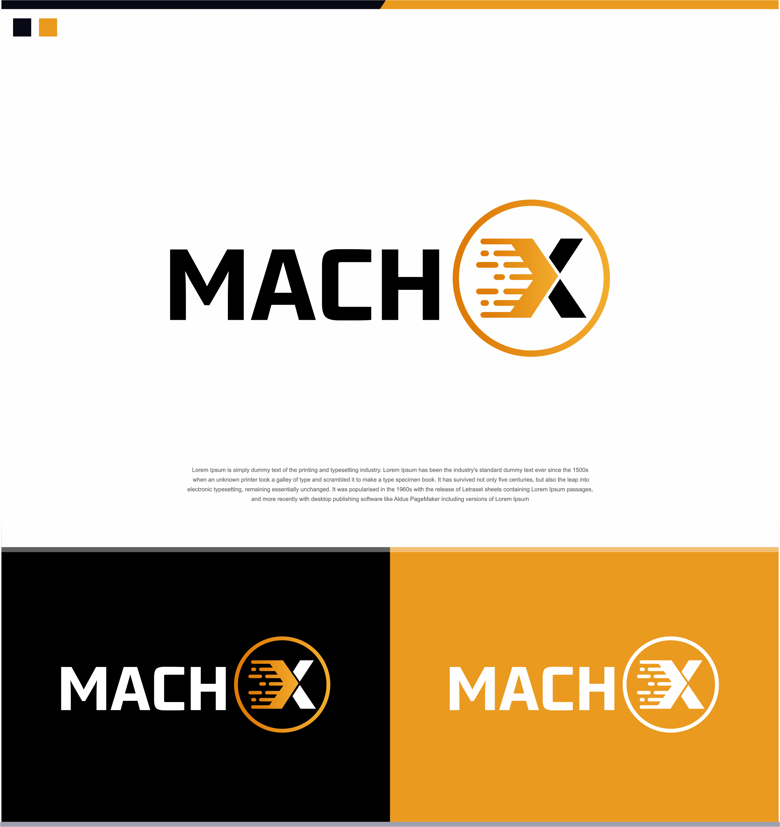 Logo Design by TULLUS STUDIO™ for MachX,  Inc. | Design #31522381