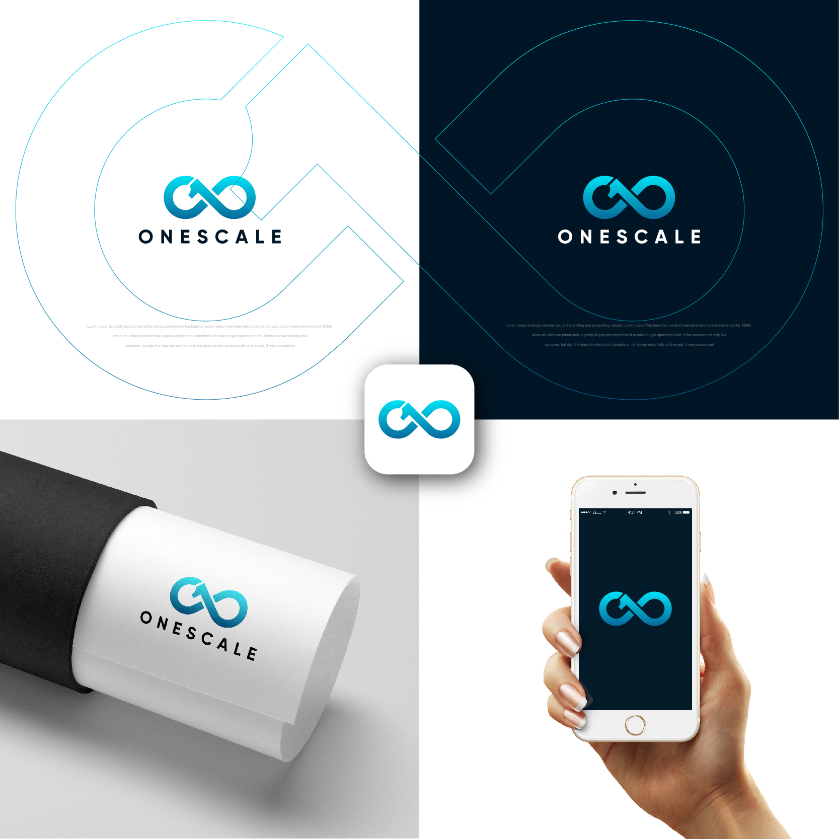 Logo Design by RKsharma for OneScale | Design #31522072