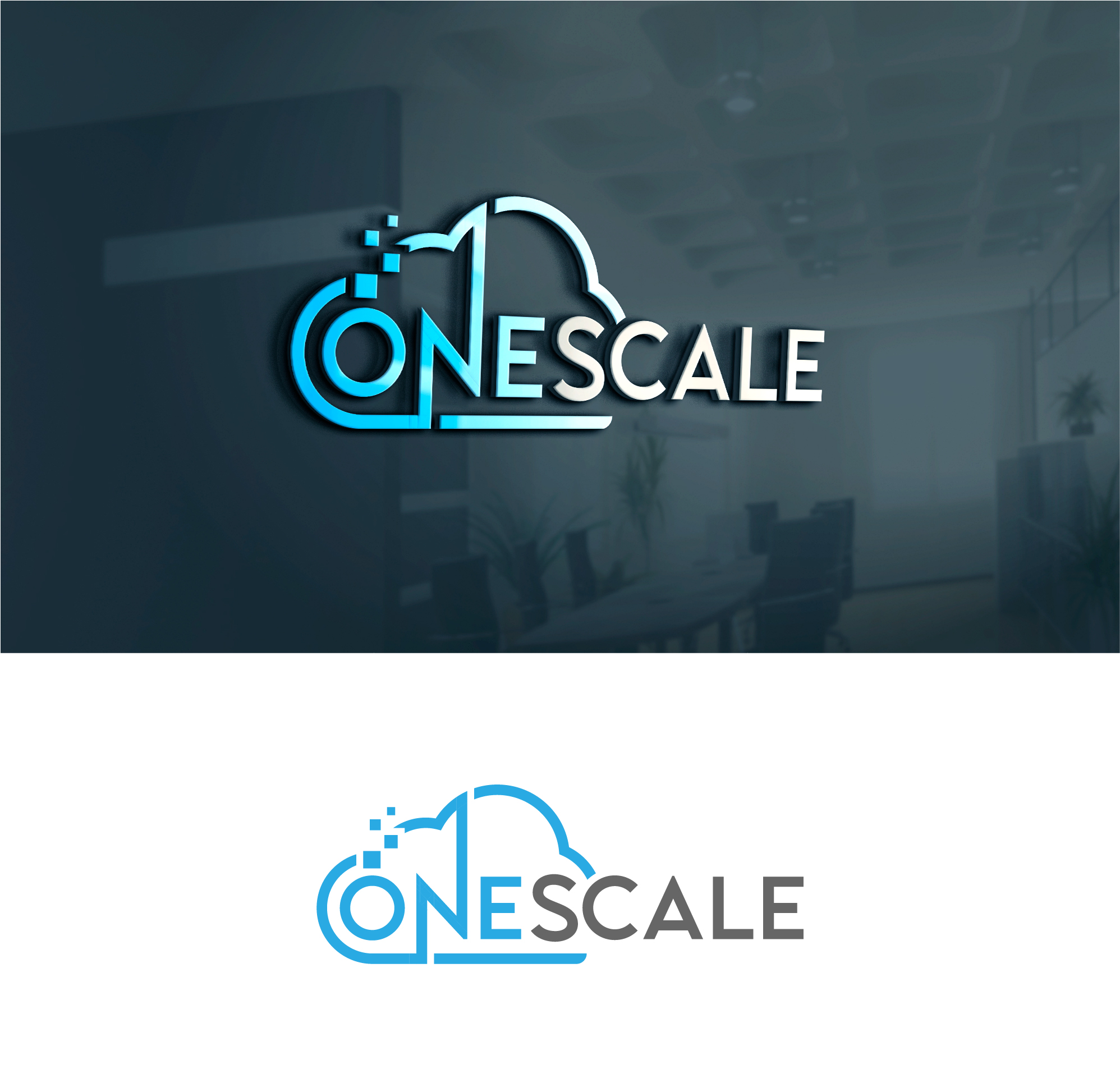 Logo-Design von RKsharma für OneScale | Design #31522815