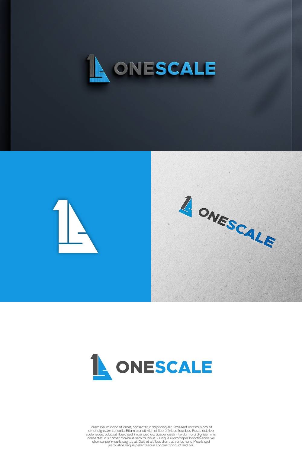 Logo Design by Verguson for OneScale | Design #31527509