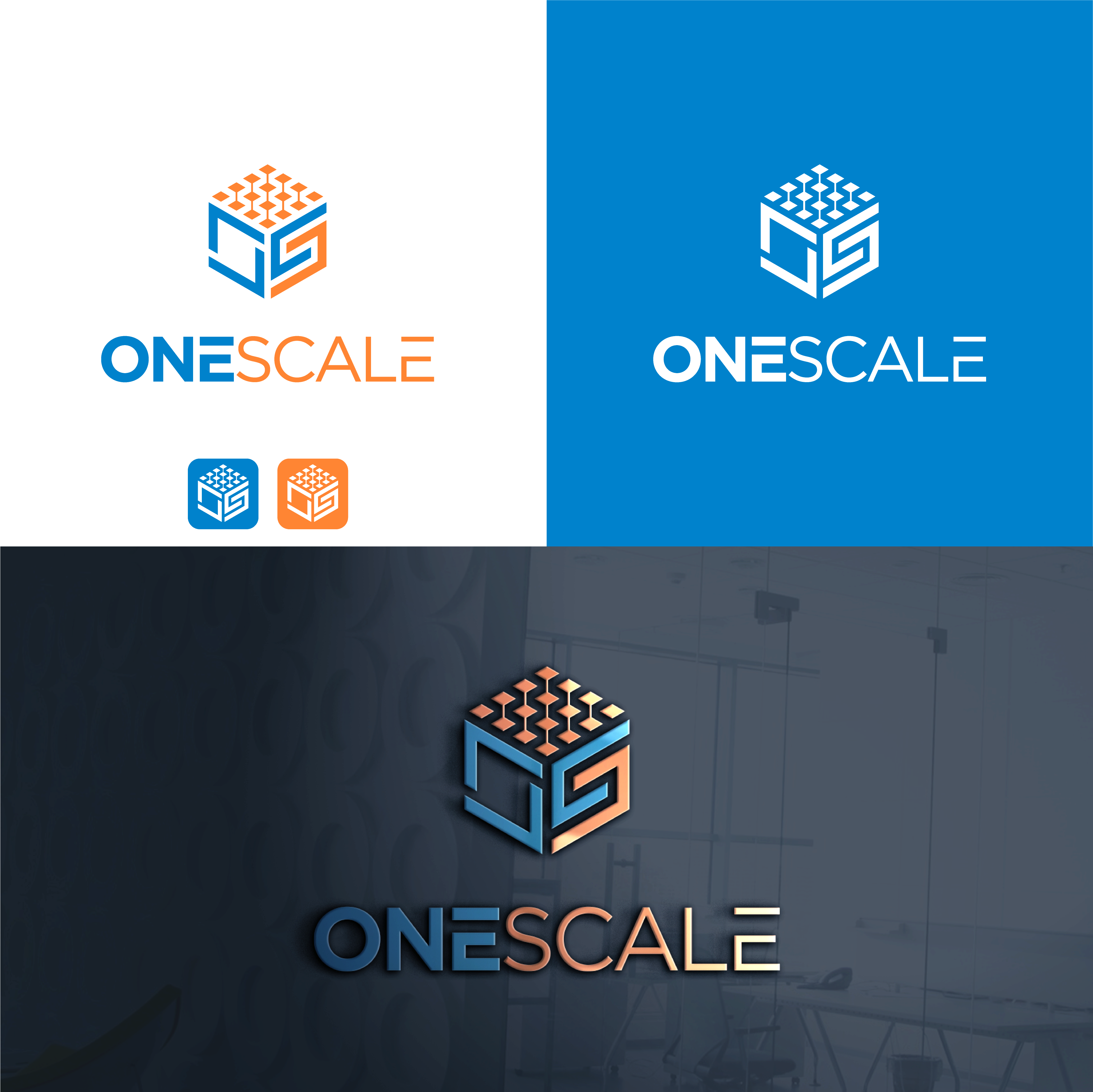 Logo-Design von The Lion Studios für OneScale | Design #31522950