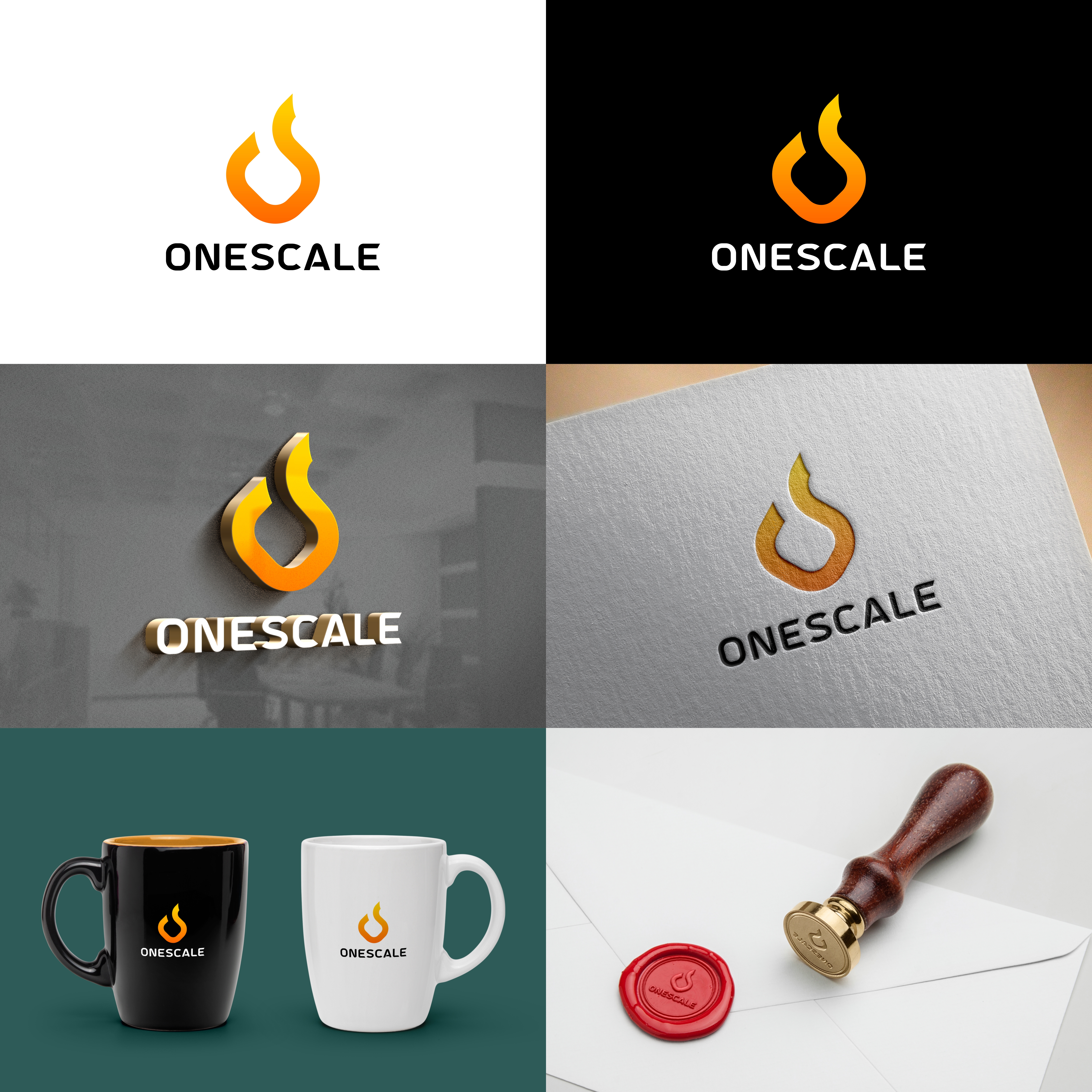 Logo Design by IMPRESSION Graphic Studio for OneScale | Design #31529515
