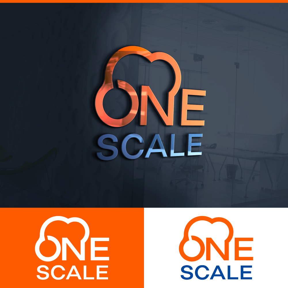 Logo Design by Ayub Zafar for OneScale | Design #31542766