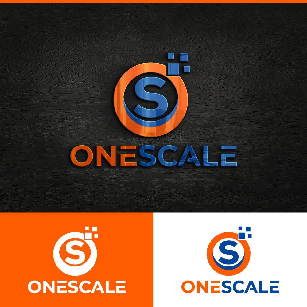 Logo Design by Ayub Zafar for OneScale | Design #31542769