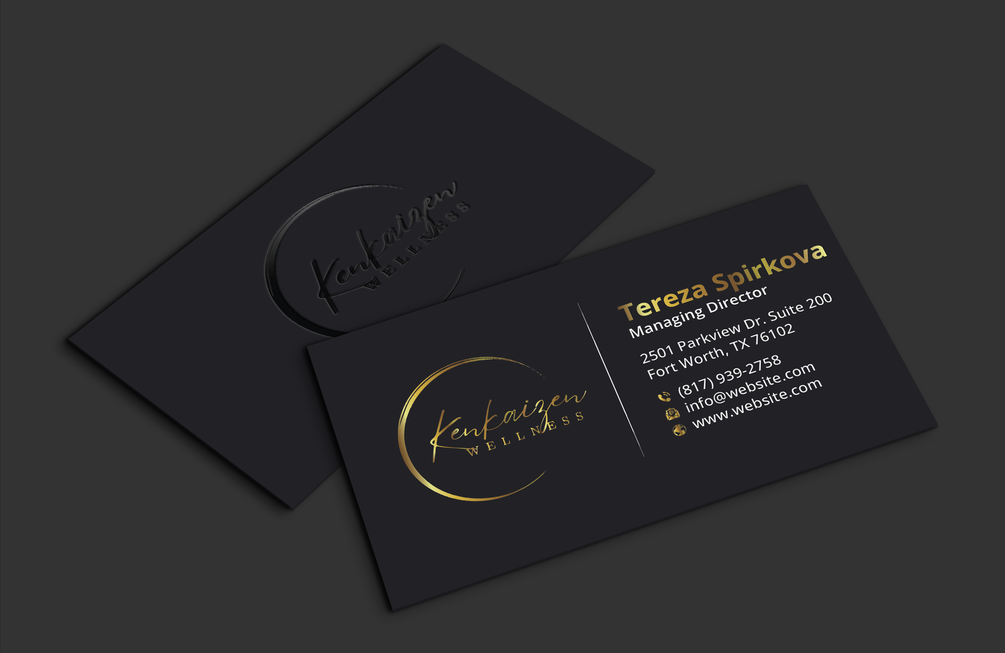 Business Card Design by DesignerShahadat for KenKaizen Wellness | Design #31528956