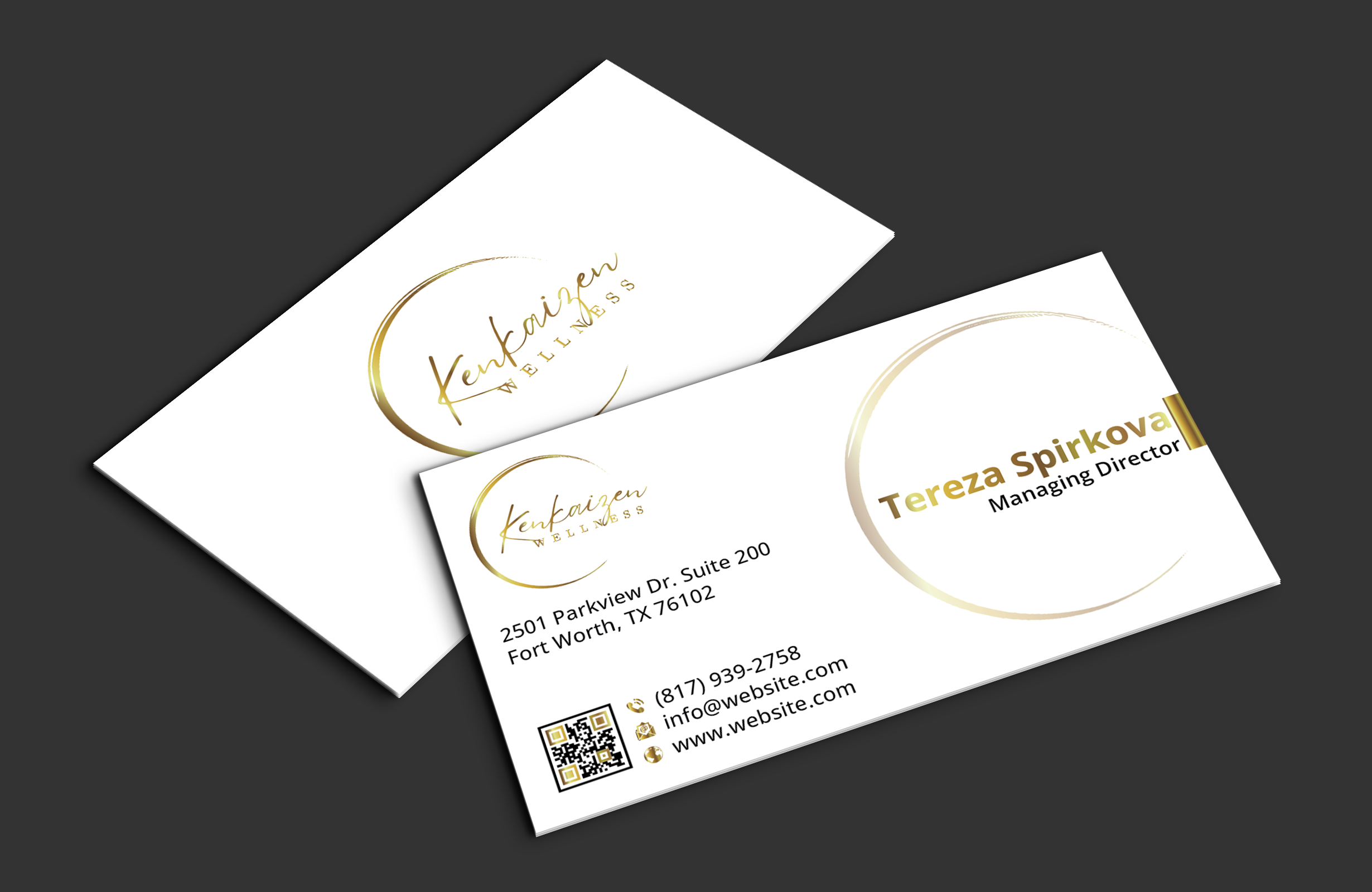 Business Card Design by DesignerShahadat for KenKaizen Wellness | Design #31529424