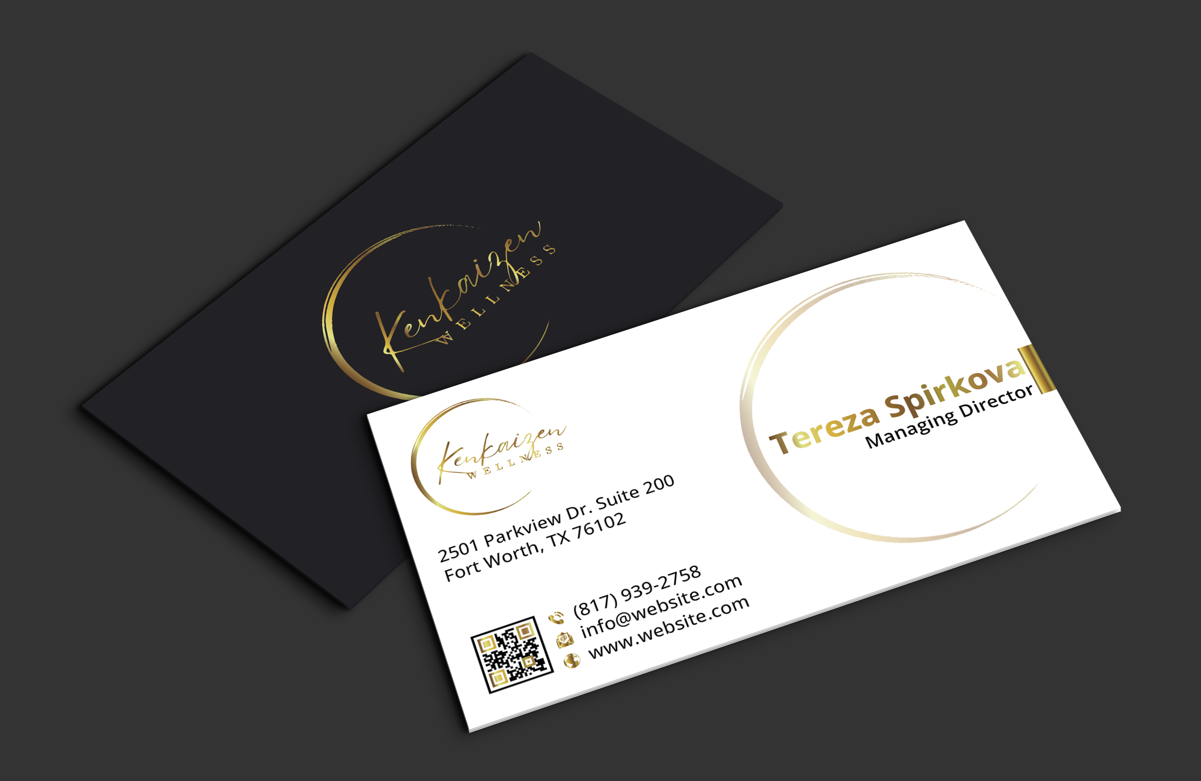 Business Card Design by DesignerShahadat for KenKaizen Wellness | Design #31529426