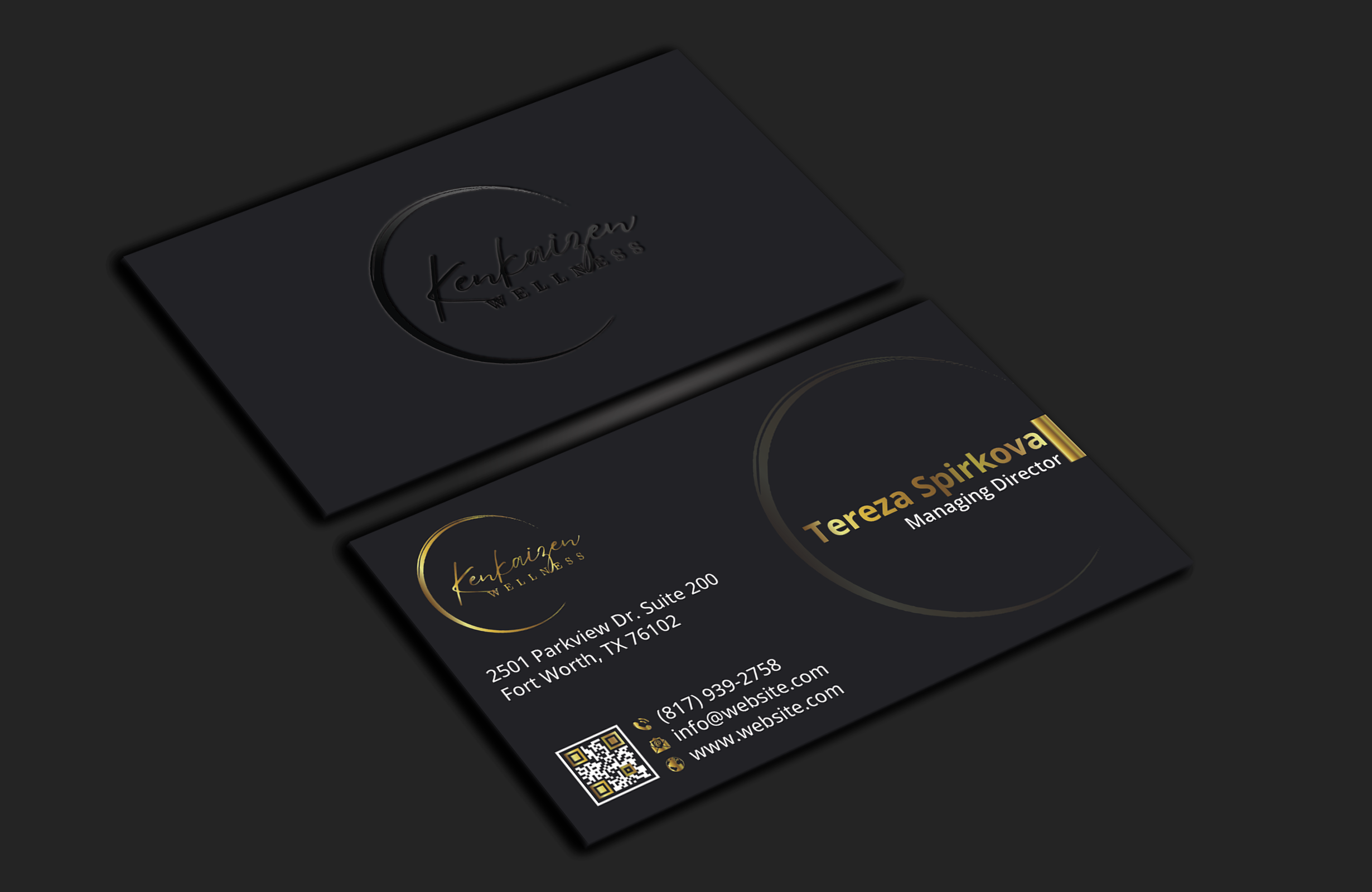 Business Card Design by DesignerShahadat for KenKaizen Wellness | Design #31529430