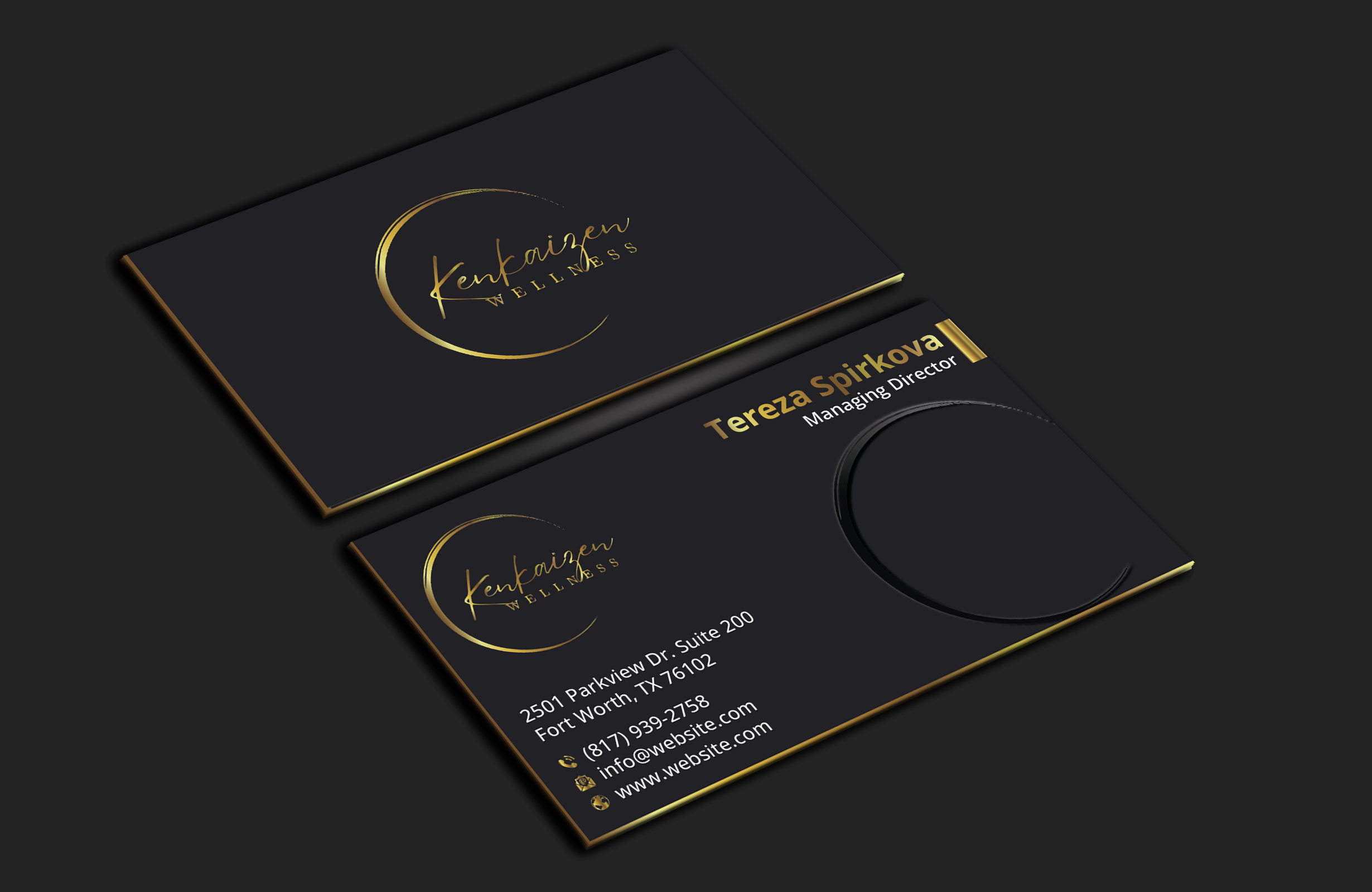 Business Card Design by DesignerShahadat for KenKaizen Wellness | Design #31529490