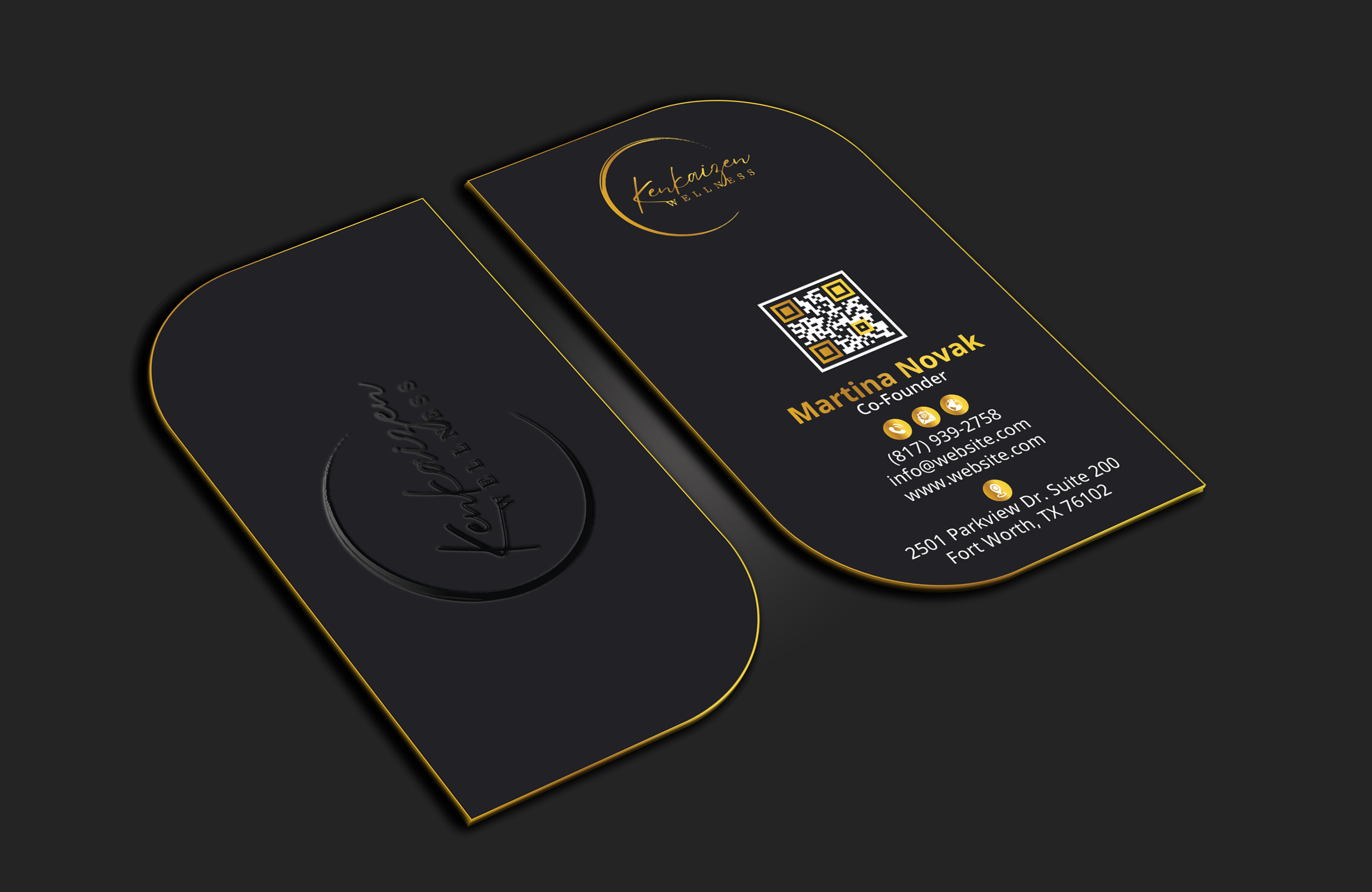 Business Card Design by DesignerShahadat for KenKaizen Wellness | Design #31529555