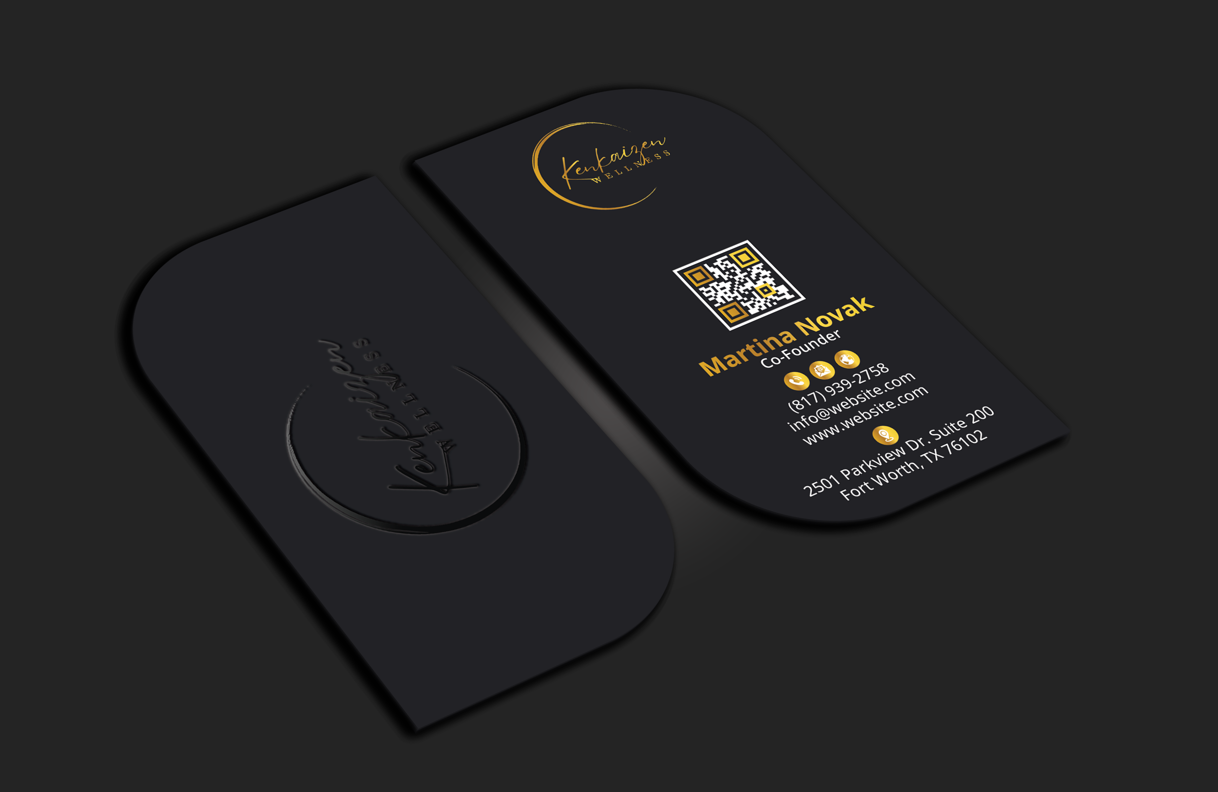 Business Card Design by DesignerShahadat for KenKaizen Wellness | Design #31529562