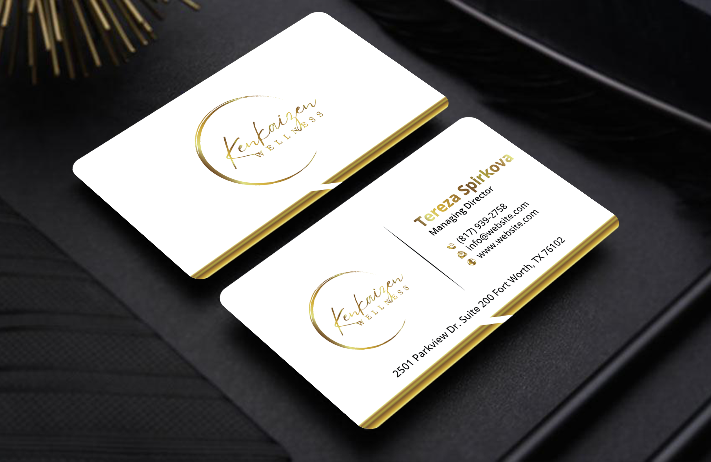 Business Card Design by DesignerShahadat for KenKaizen Wellness | Design #31530199