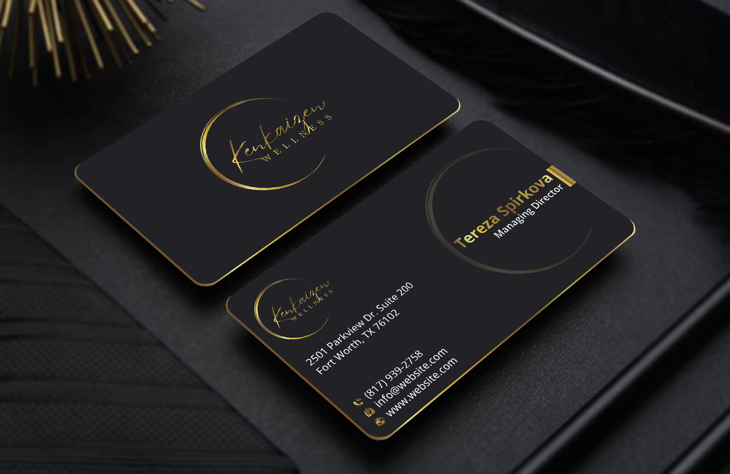 Business Card Design by DesignerShahadat for KenKaizen Wellness | Design #31530204