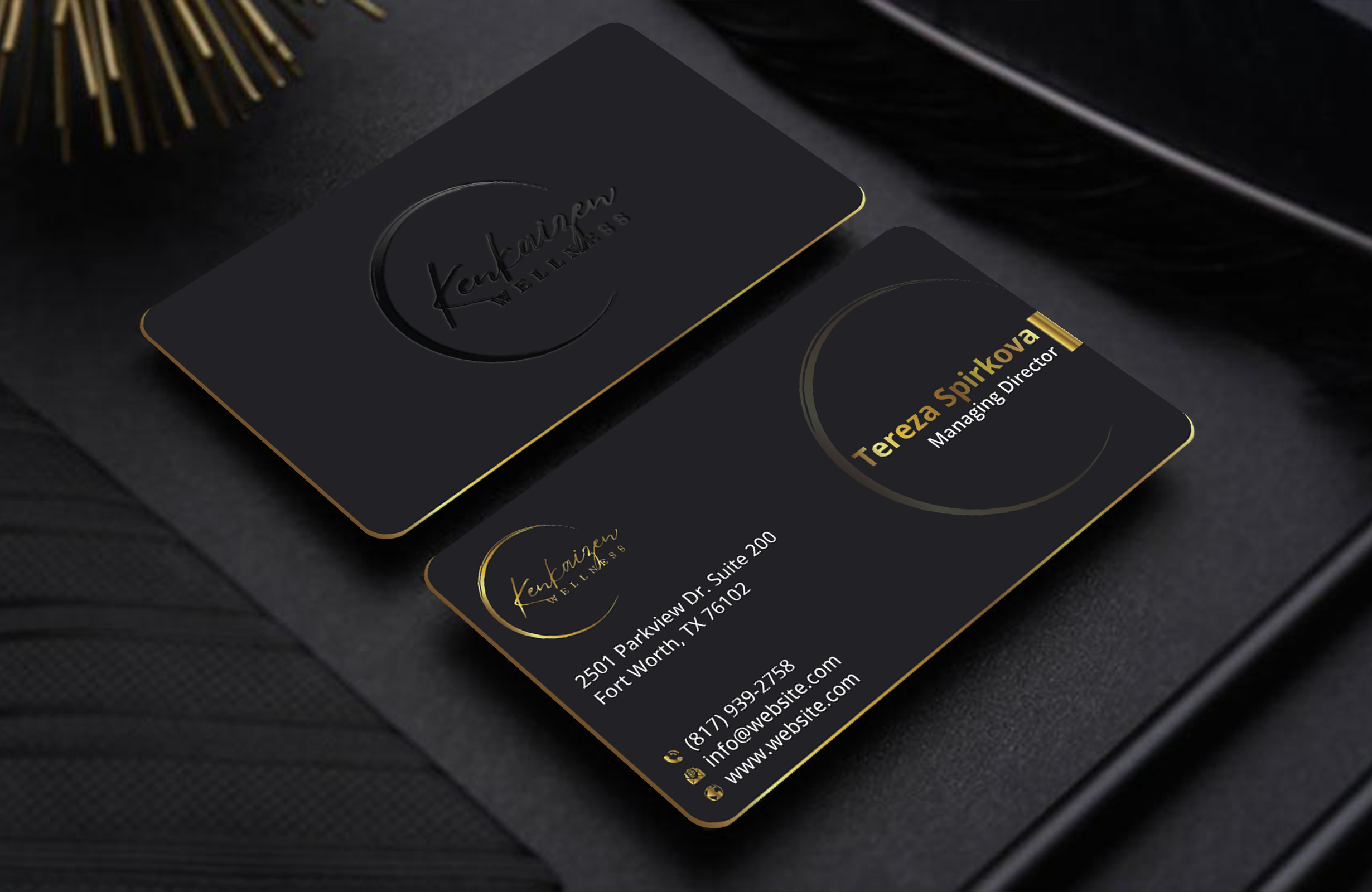 Business Card Design by DesignerShahadat for KenKaizen Wellness | Design #31530205