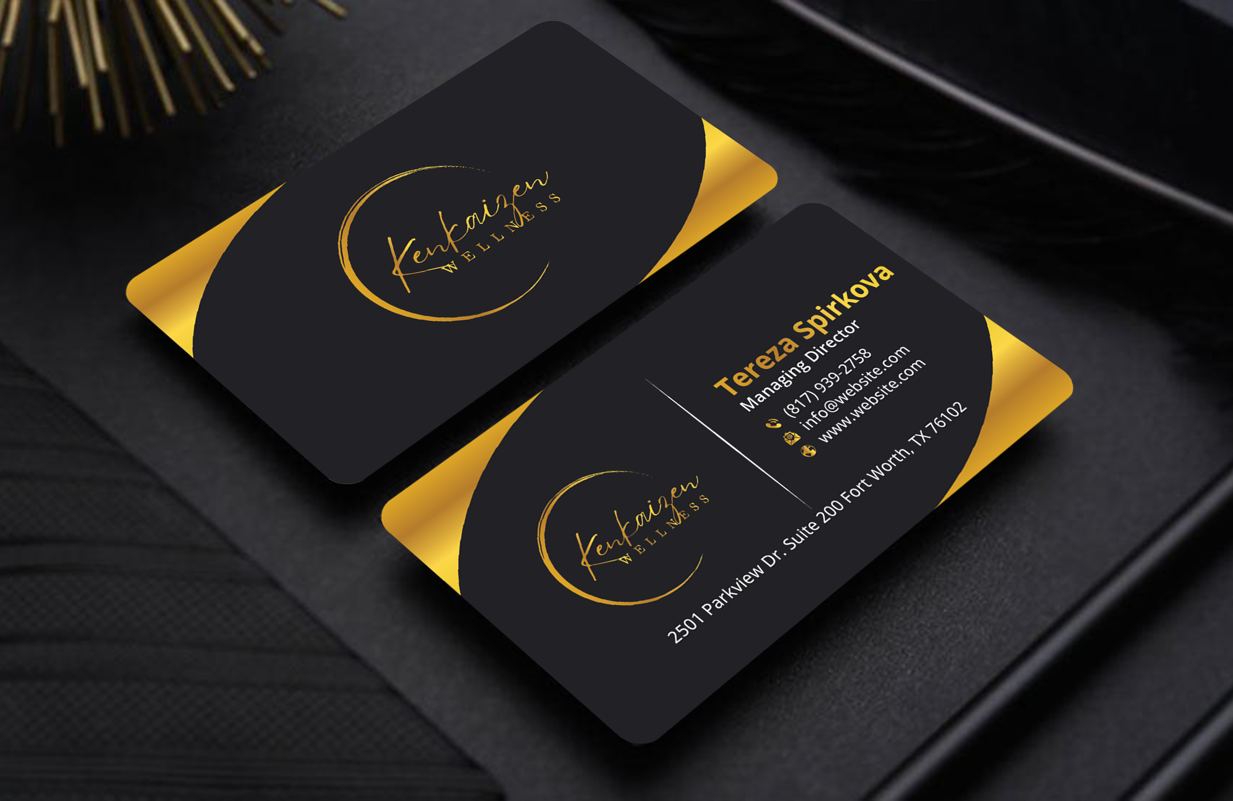 Business Card Design by DesignerShahadat for KenKaizen Wellness | Design #31530666