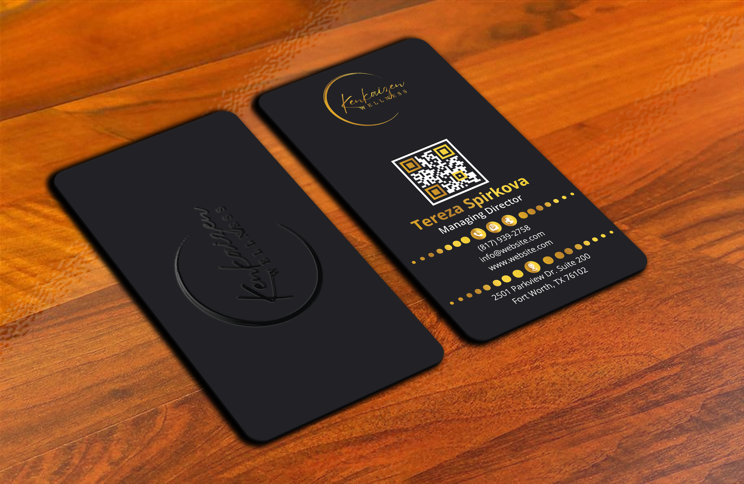 Business Card Design by DesignerShahadat for KenKaizen Wellness | Design #31530671