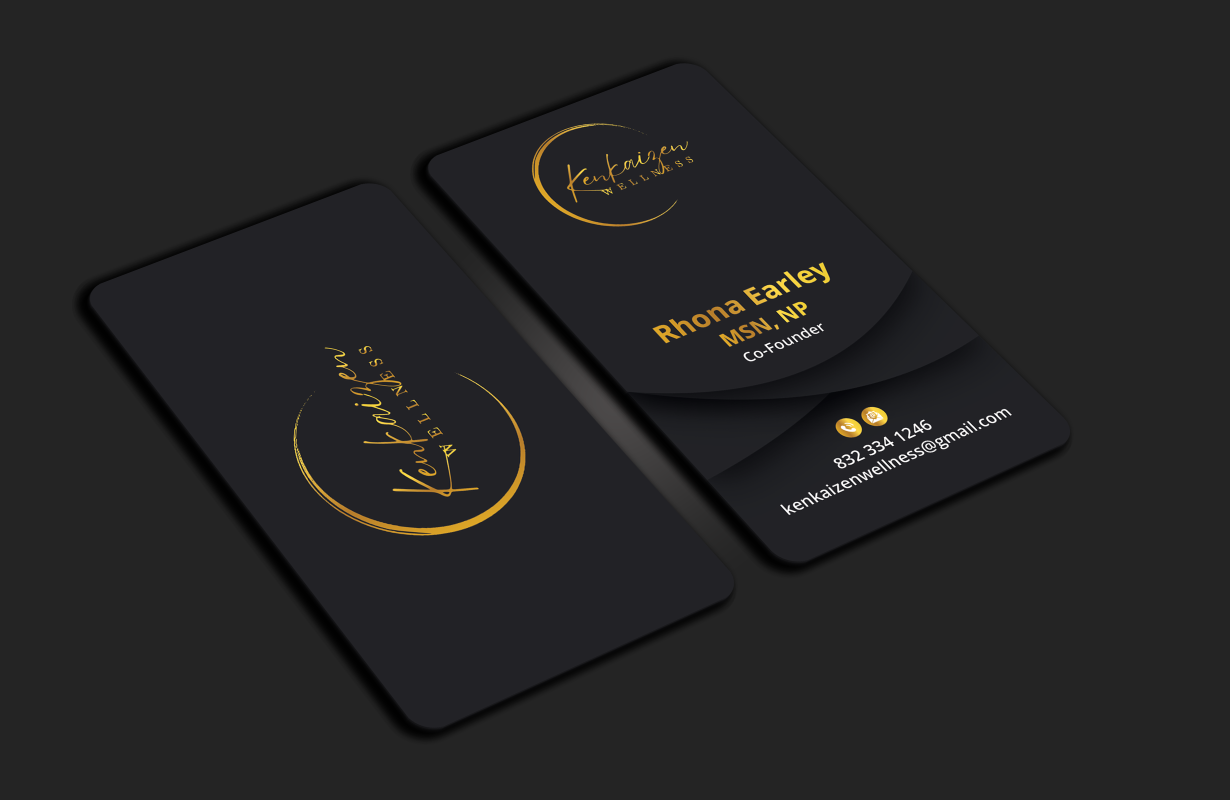 Business Card Design by DesignerShahadat for KenKaizen Wellness | Design #31537396