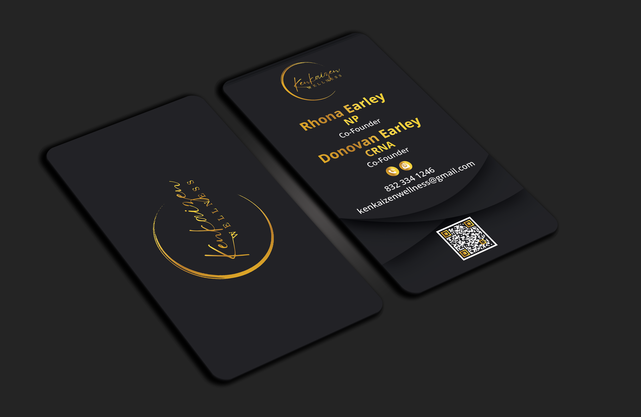 Business Card Design by DesignerShahadat for KenKaizen Wellness | Design #31537616
