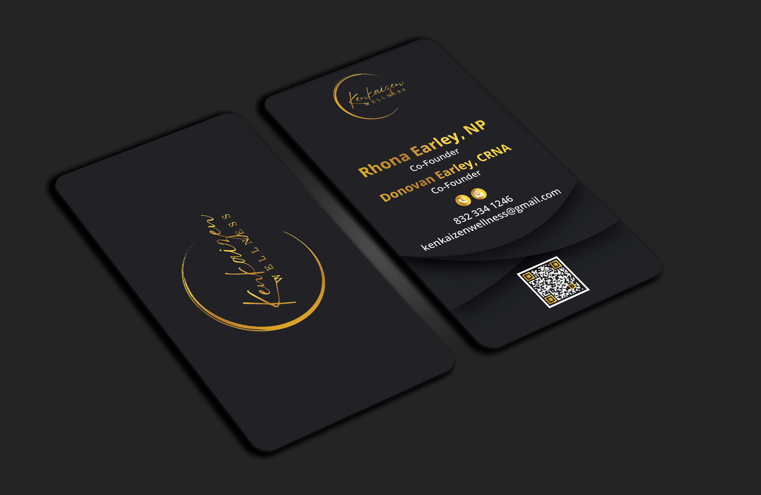 Business Card Design by DesignerShahadat for KenKaizen Wellness | Design: #31537843