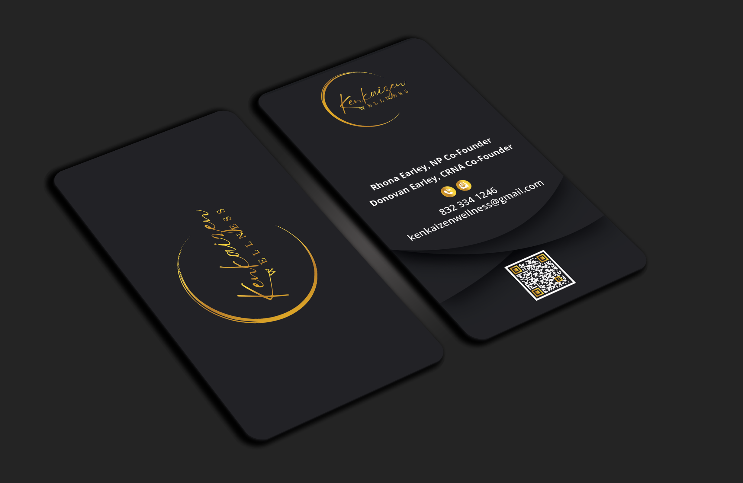 Business Card Design by DesignerShahadat for KenKaizen Wellness | Design #31537844
