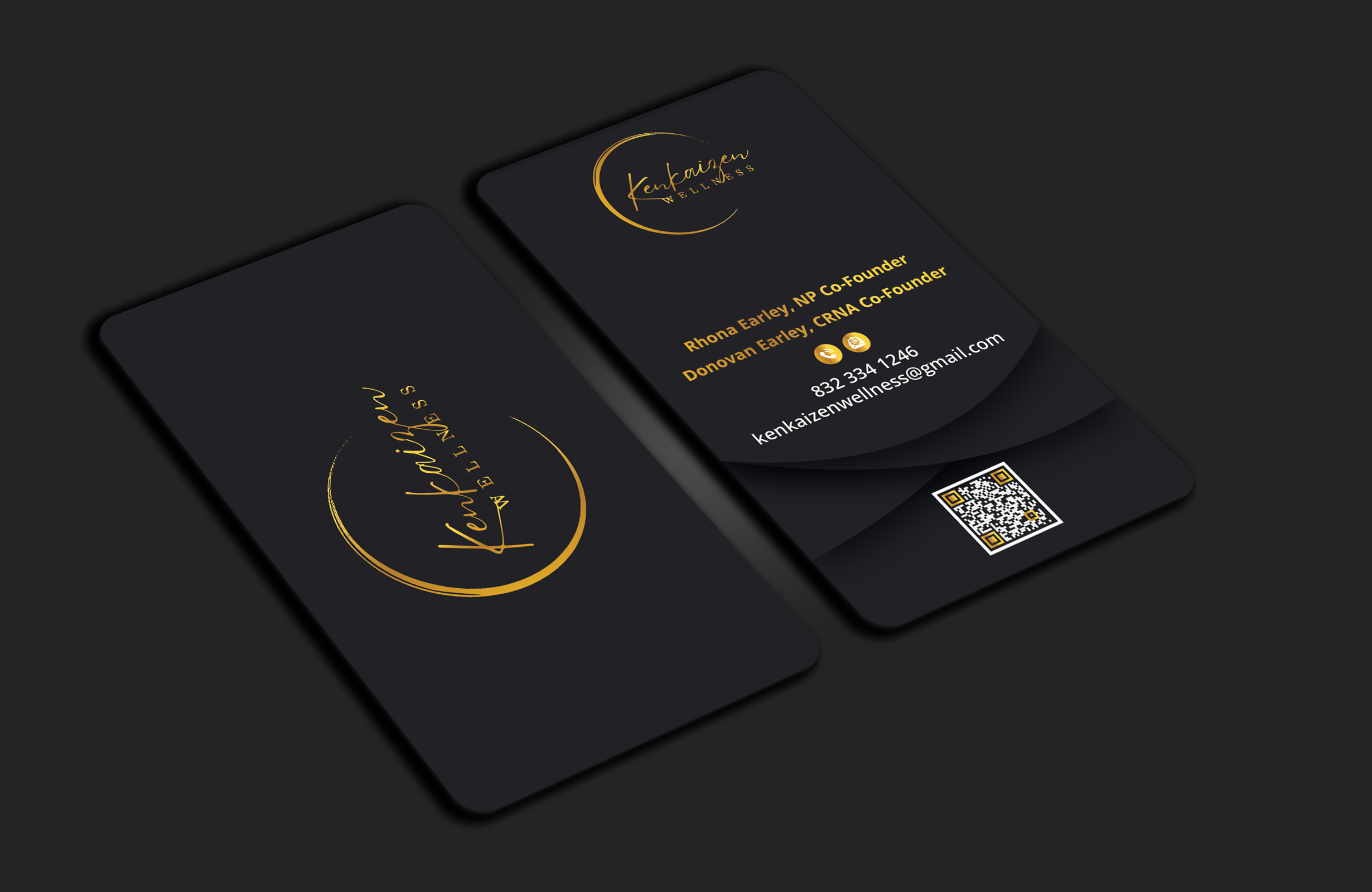 Business Card Design by DesignerShahadat for KenKaizen Wellness | Design #31537845