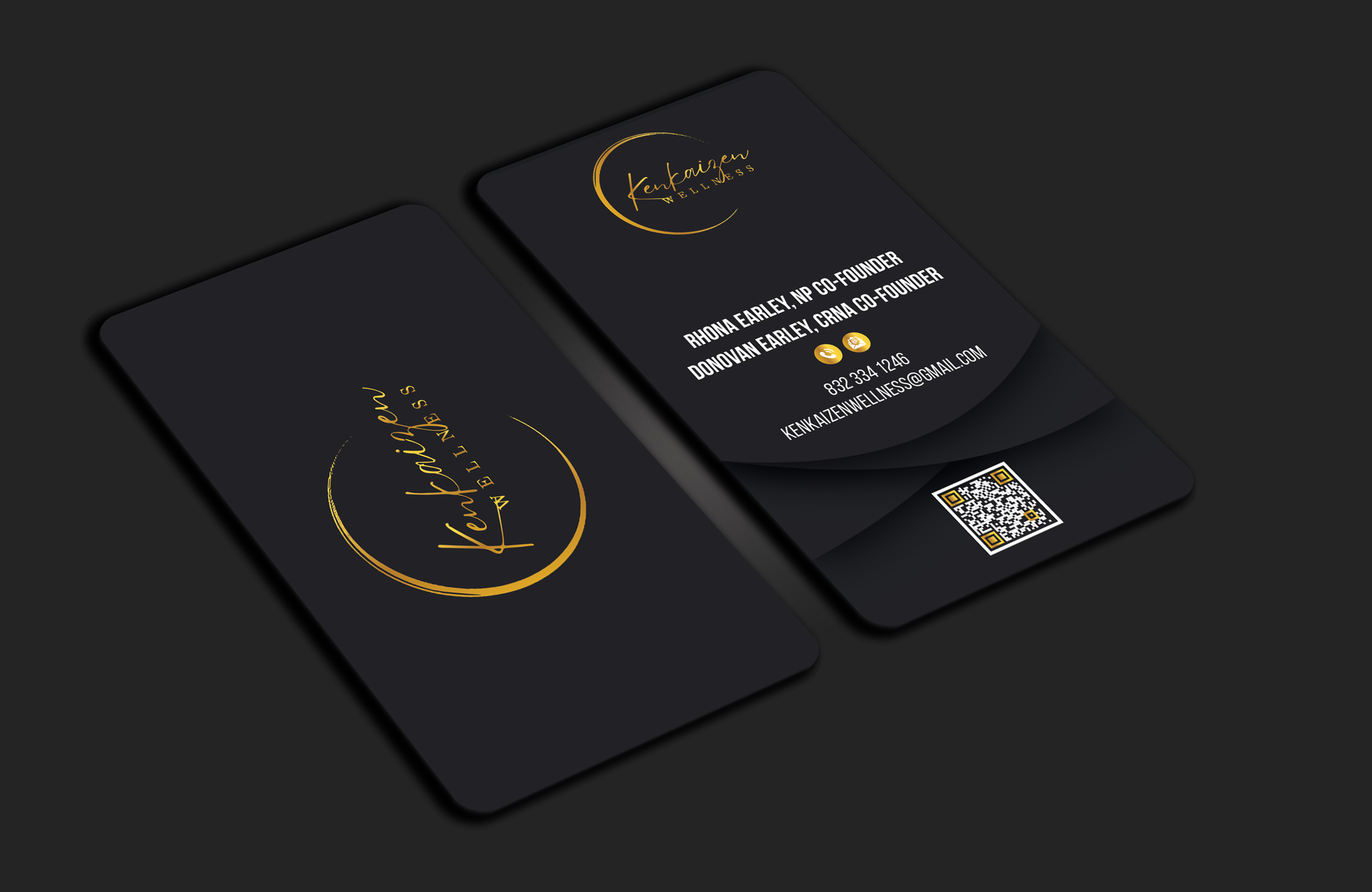 Business Card Design by DesignerShahadat for KenKaizen Wellness | Design #31537890