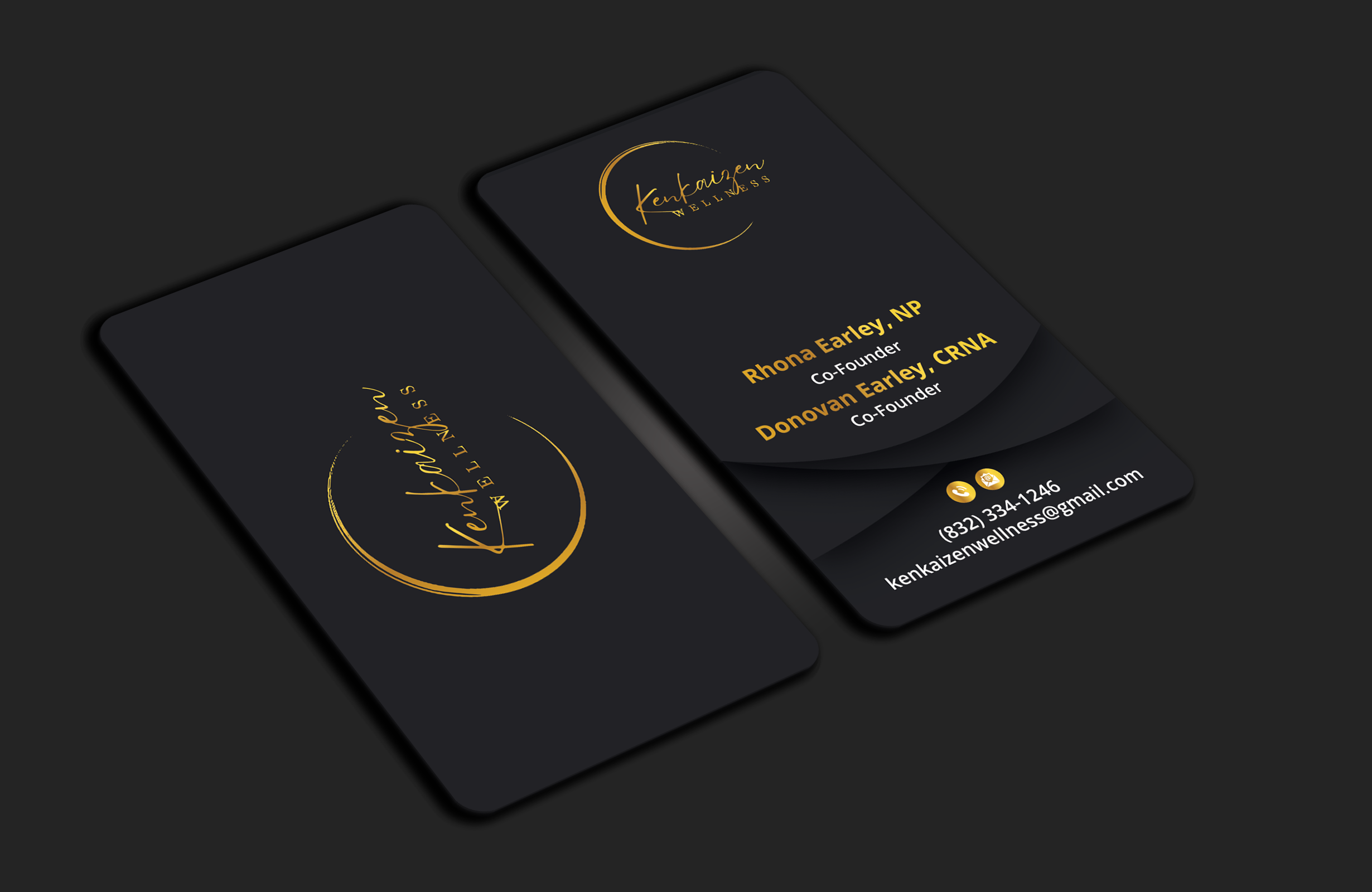 Business Card Design by DesignerShahadat for KenKaizen Wellness | Design #31545453