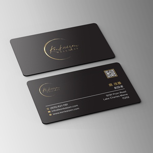 Business Card Design by Bikash Das for KenKaizen Wellness | Design: #31528689
