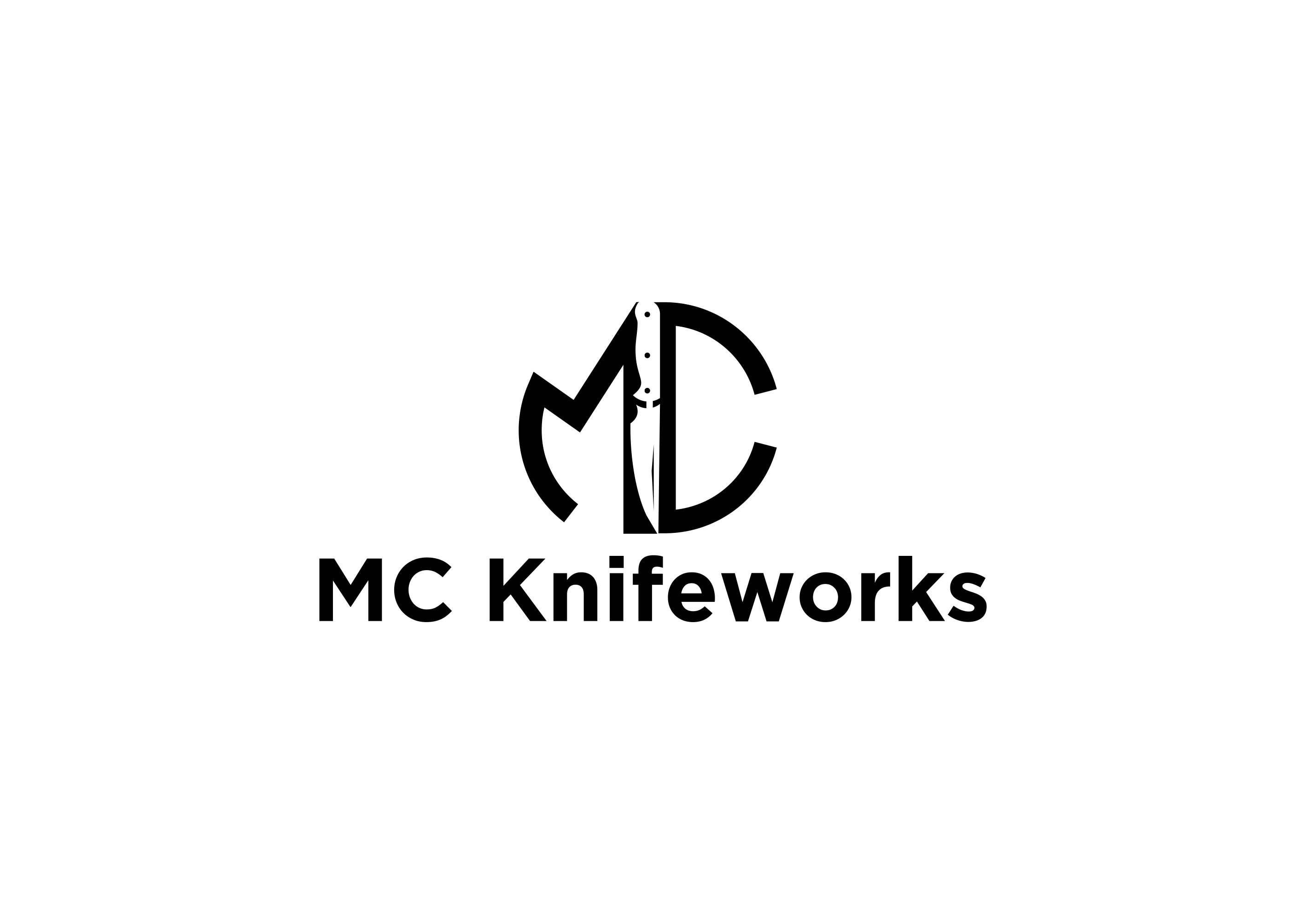 Logo Design by QueenArt for M.C. Knifeworks | Design #31545021