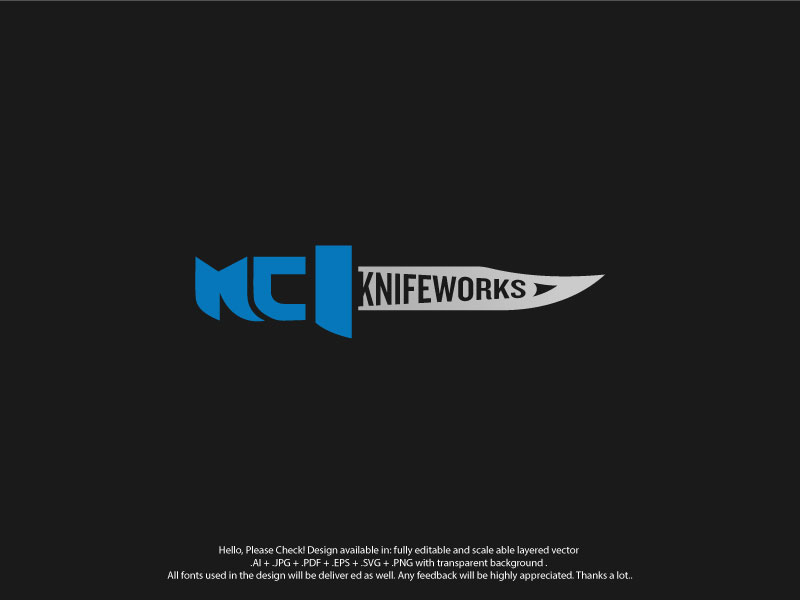 Diseño de Logo por skart para M.C. Knifeworks | Diseño #31546468