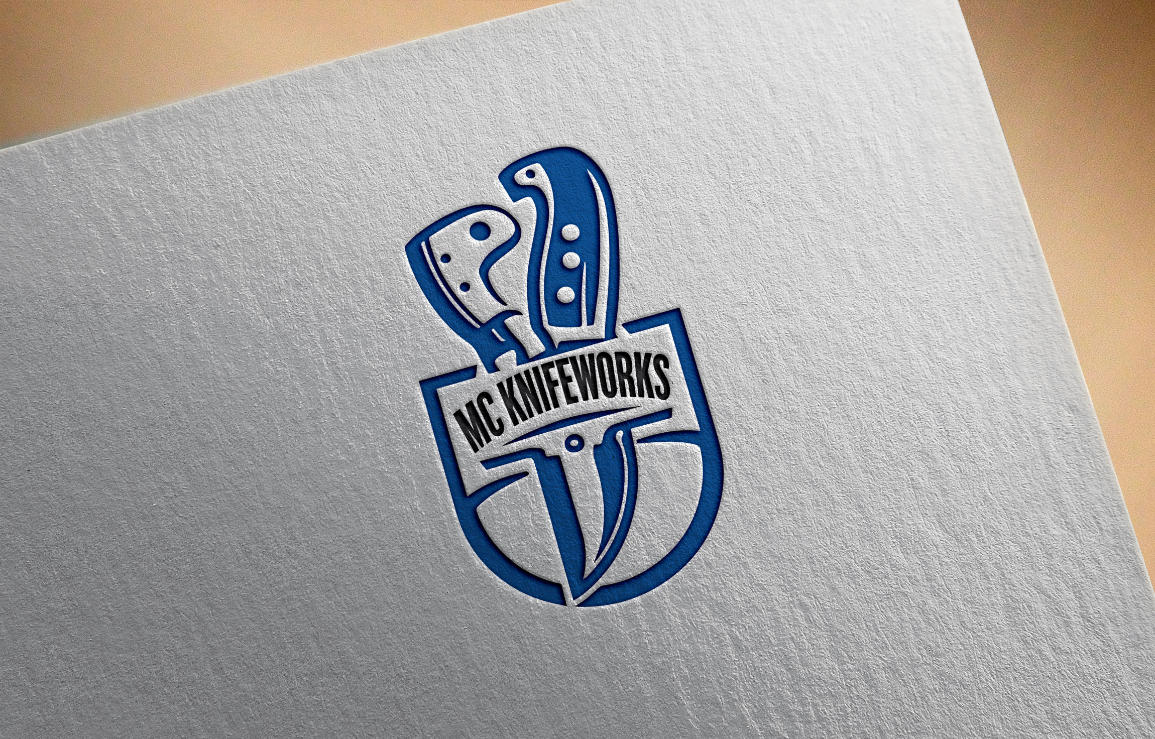 Logo Design by FarjanaTonni for M.C. Knifeworks | Design #31544381