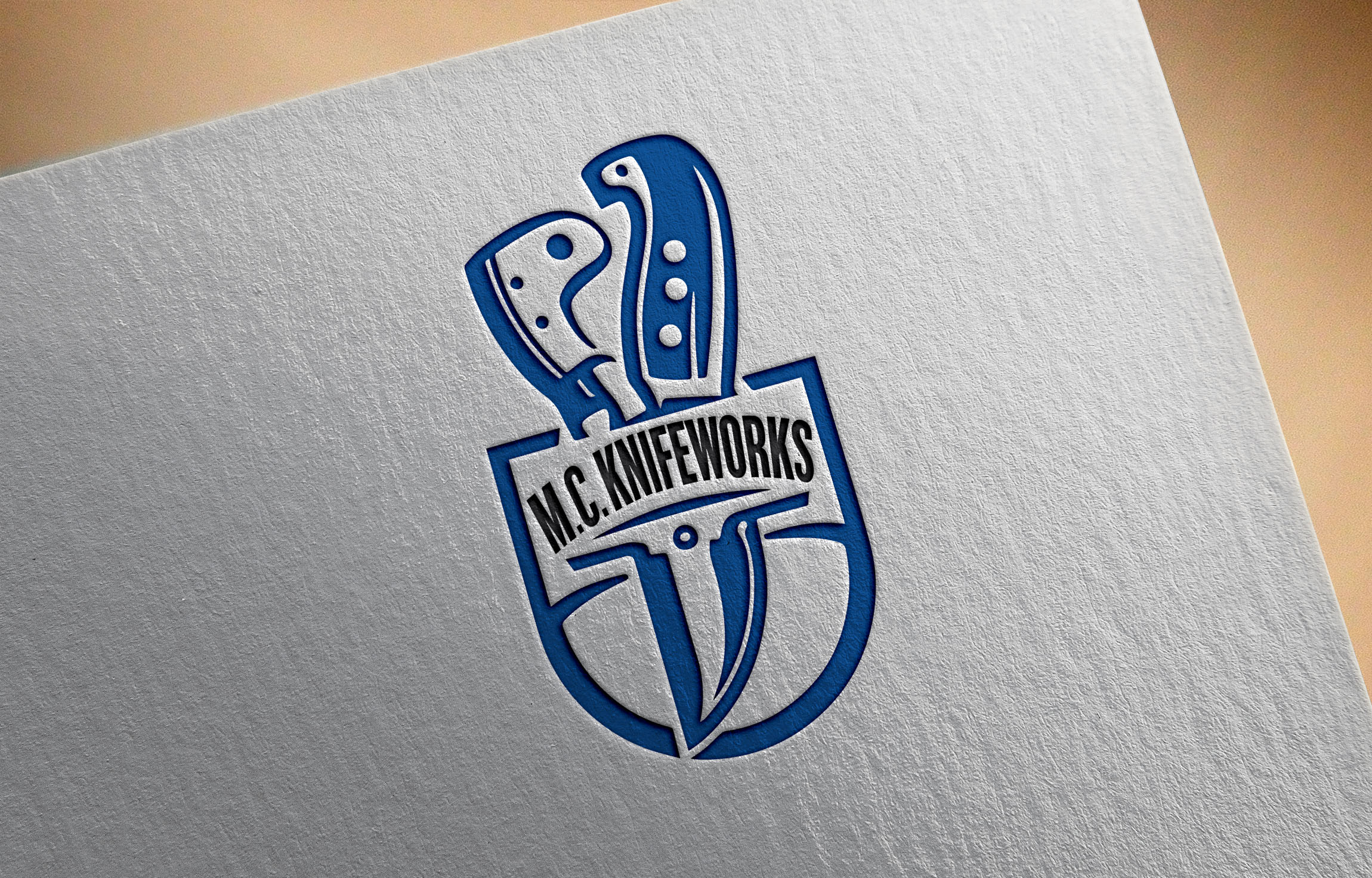 Logo Design by FarjanaTonni for M.C. Knifeworks | Design #31553367